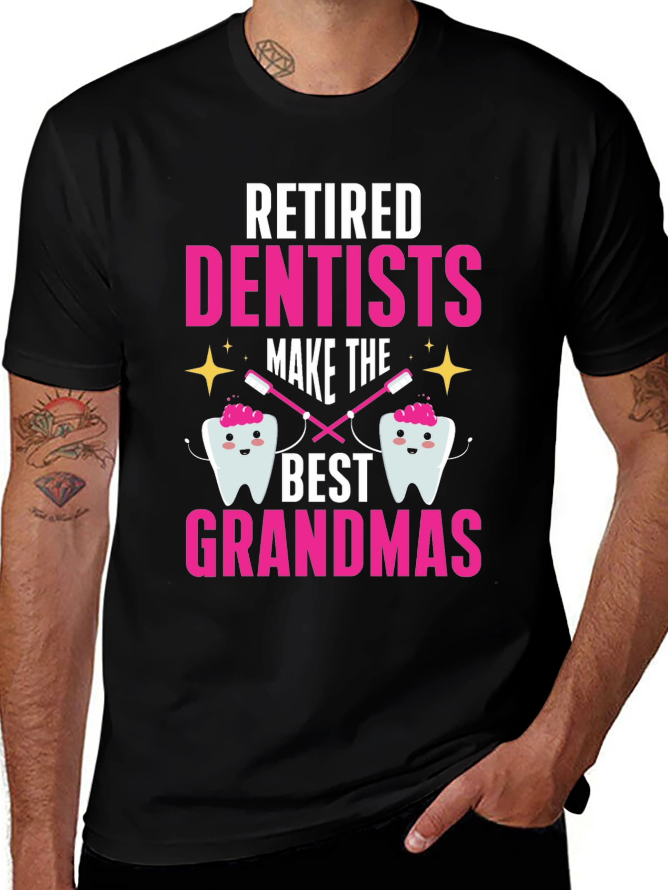 Variant 15 of Retired Dentist Grandma T-Shirt