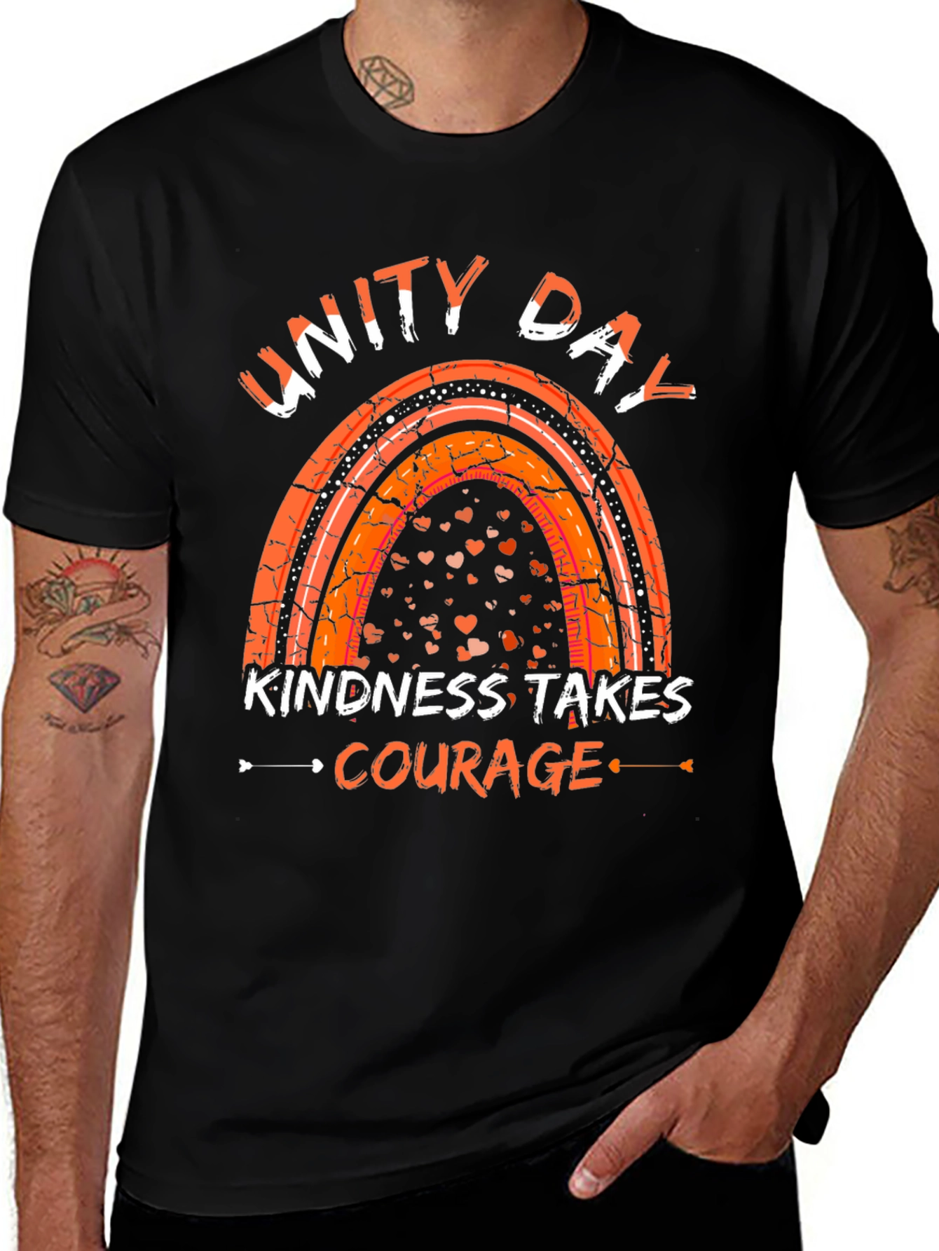 Unity Day Kindness Takes Courage T-Shirt