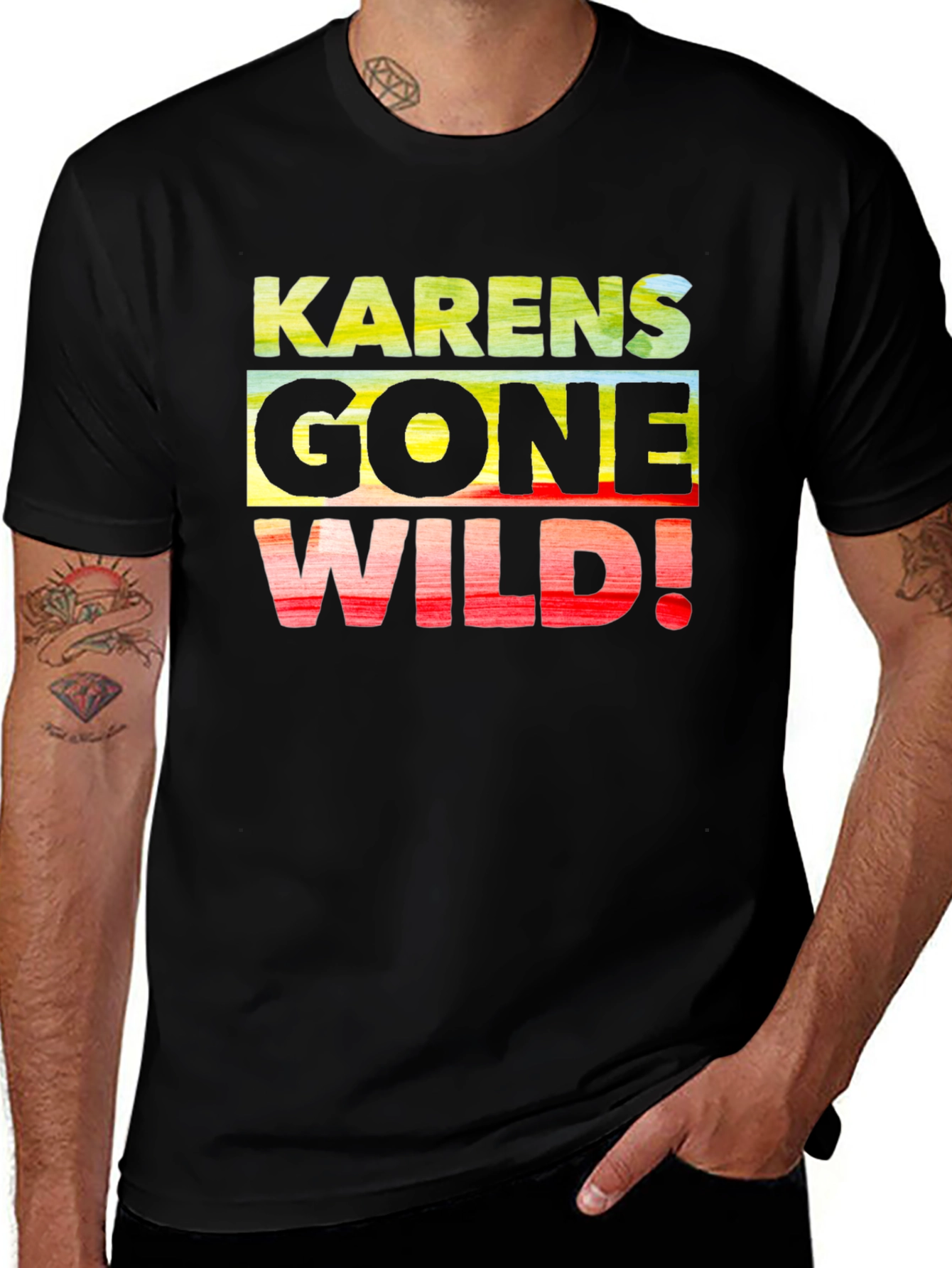 Variant 23 of Karens Gone Wild Black T-Shirt