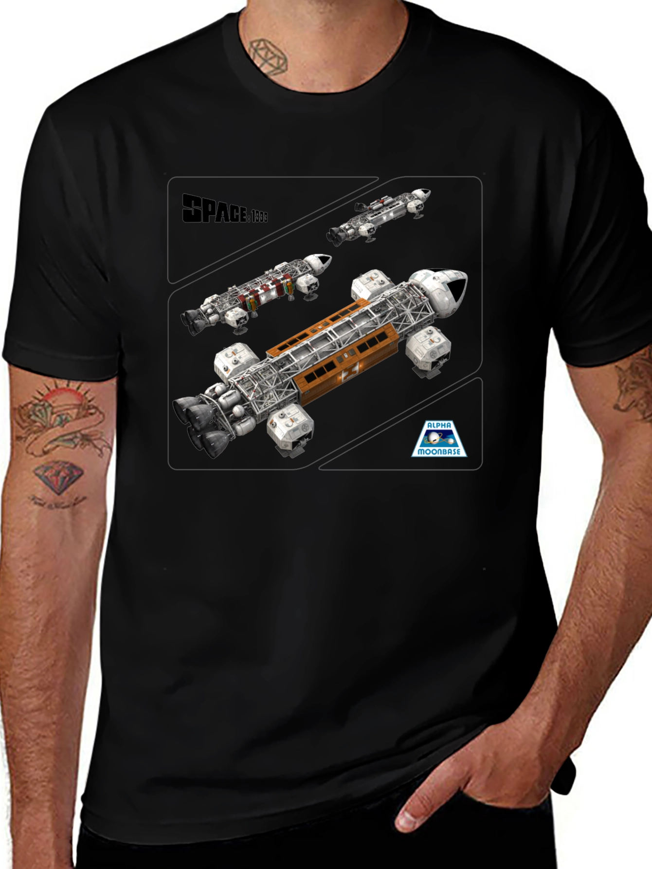 Space 1999 Eagle Transporter T-Shirt