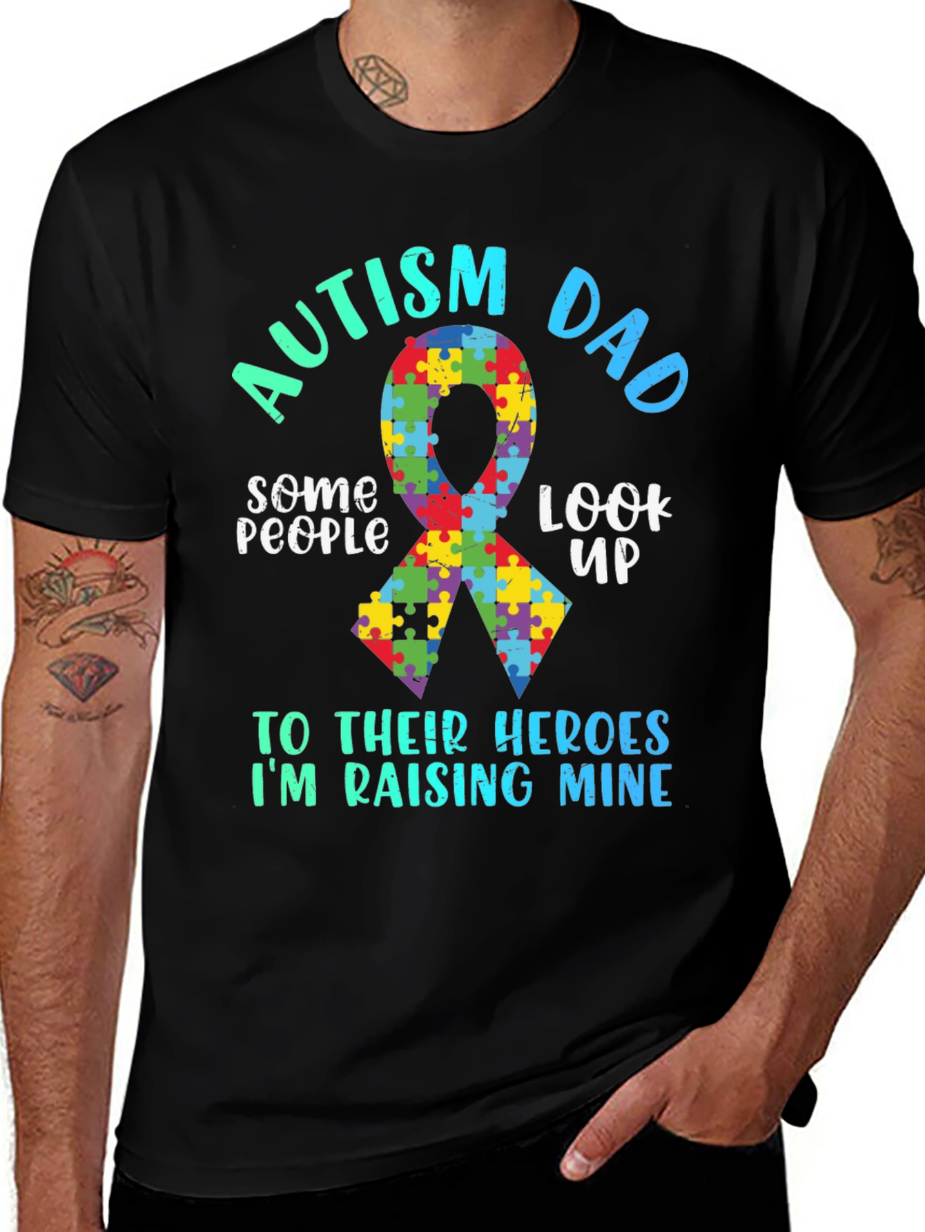 Autism Dad T-Shirt