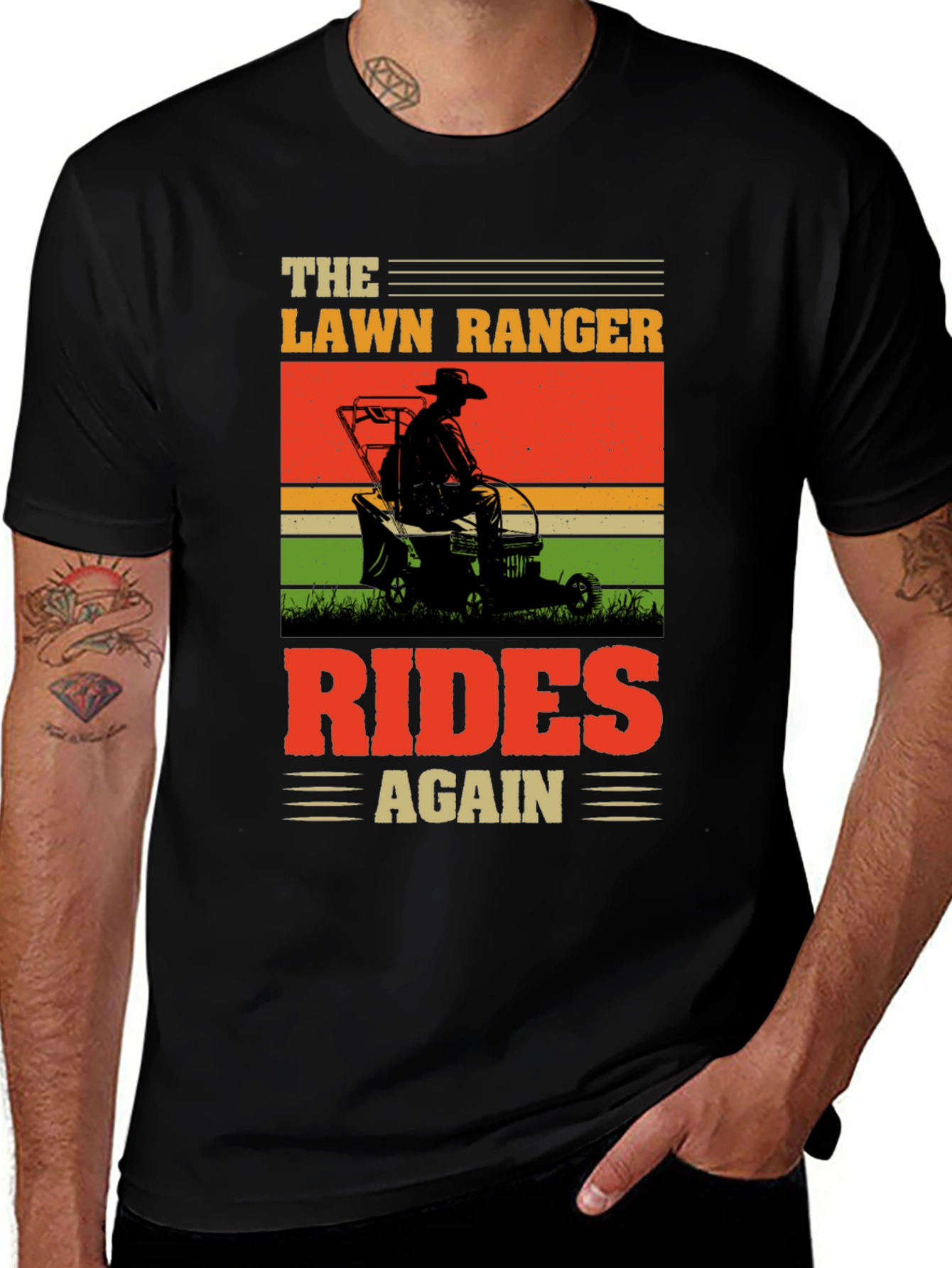 Variant 21 of The Lawn Ranger Rides Again T-Shirt