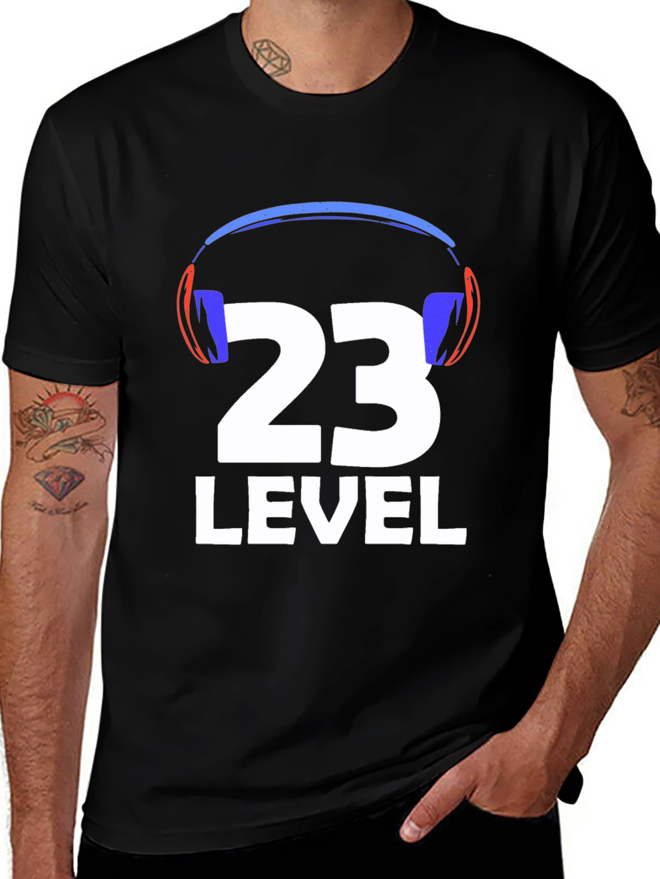 Variant 18 of Level 23 Gamer T-Shirt - Birthday Gift for Gamers