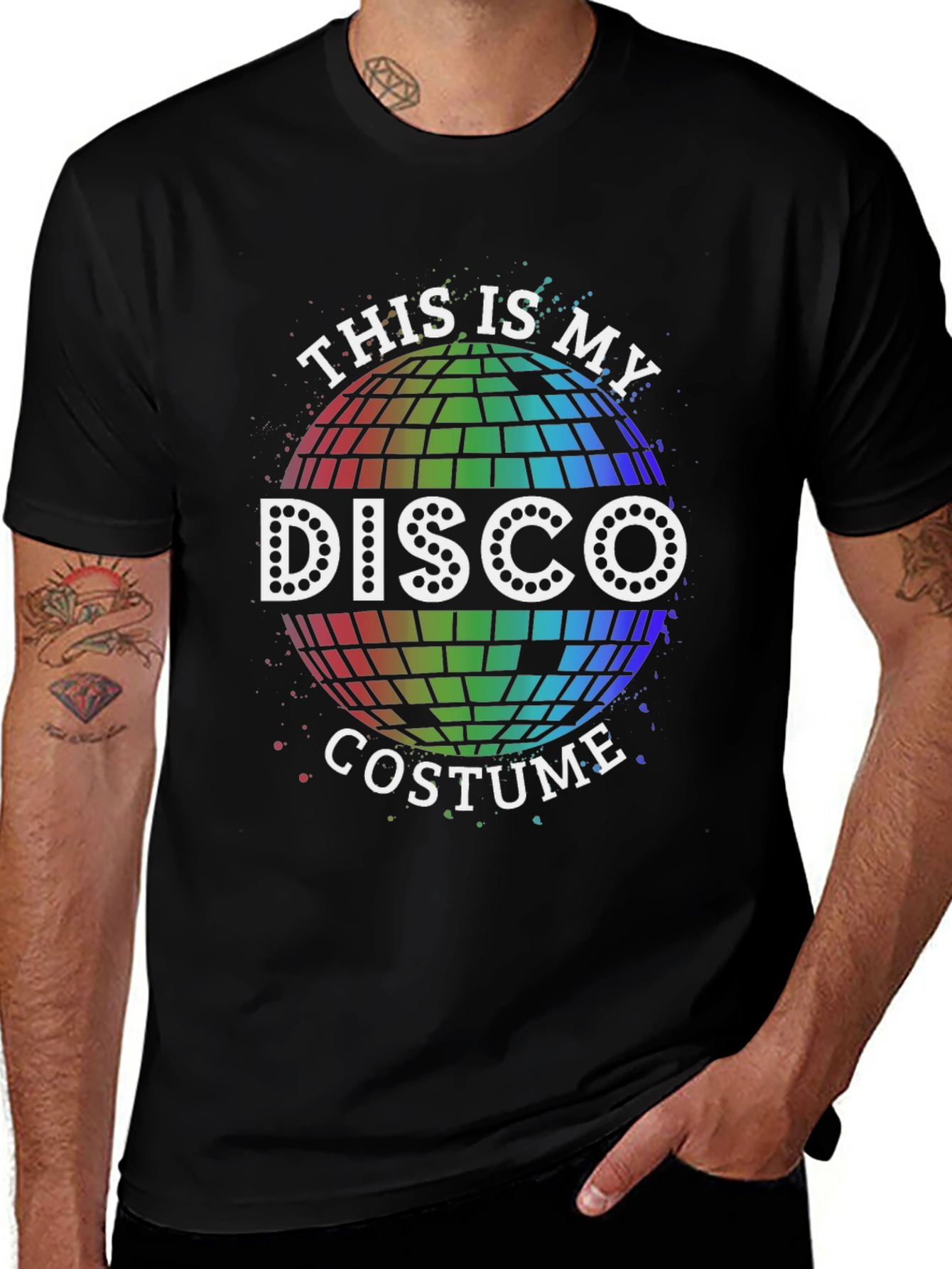 Variant 9 of Disco Costume T-Shirt - 70s Party Tee