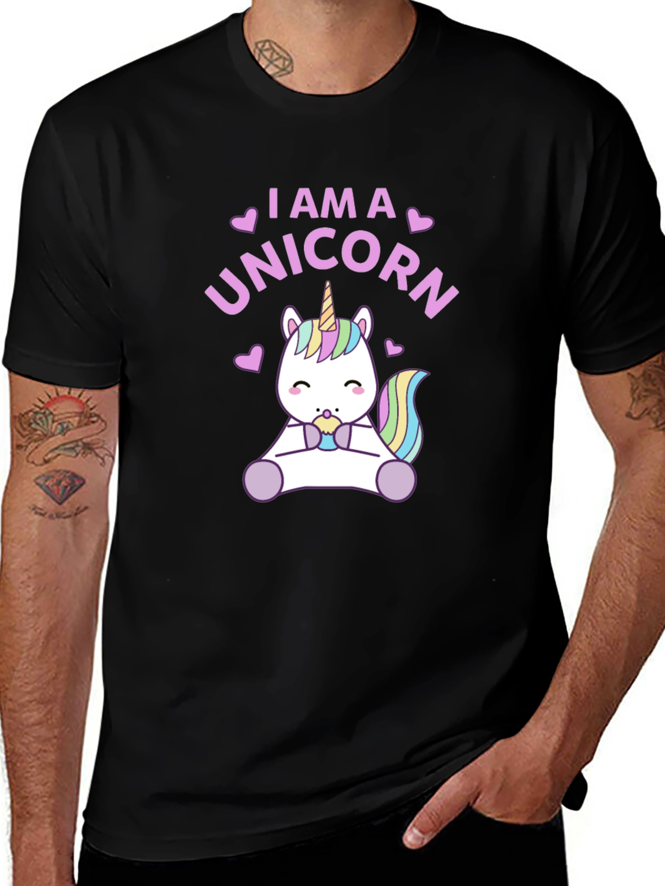 Variant 27 of I Am A Unicorn Graphic Tee