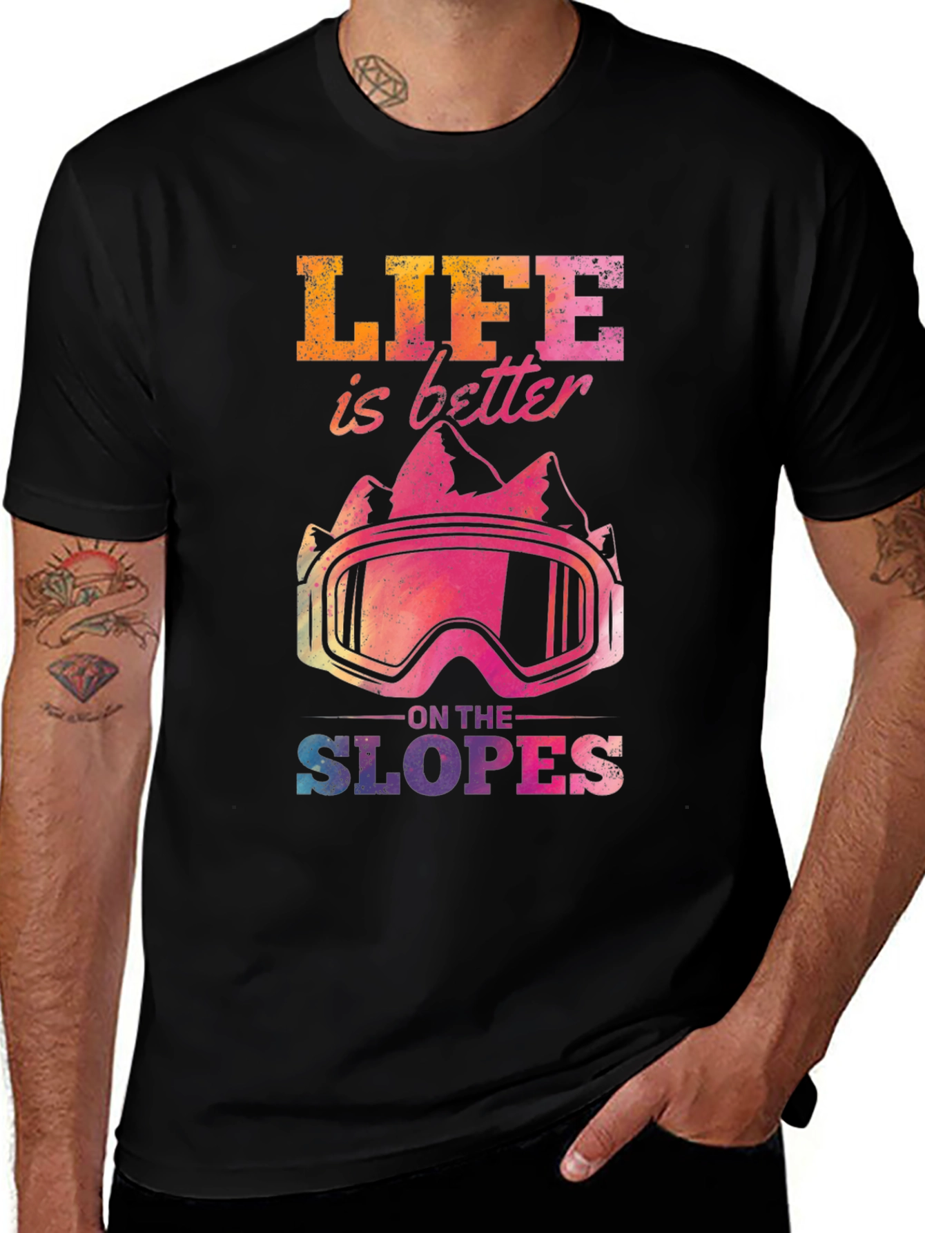 Life Is Better On The Slopes Graphic Tee