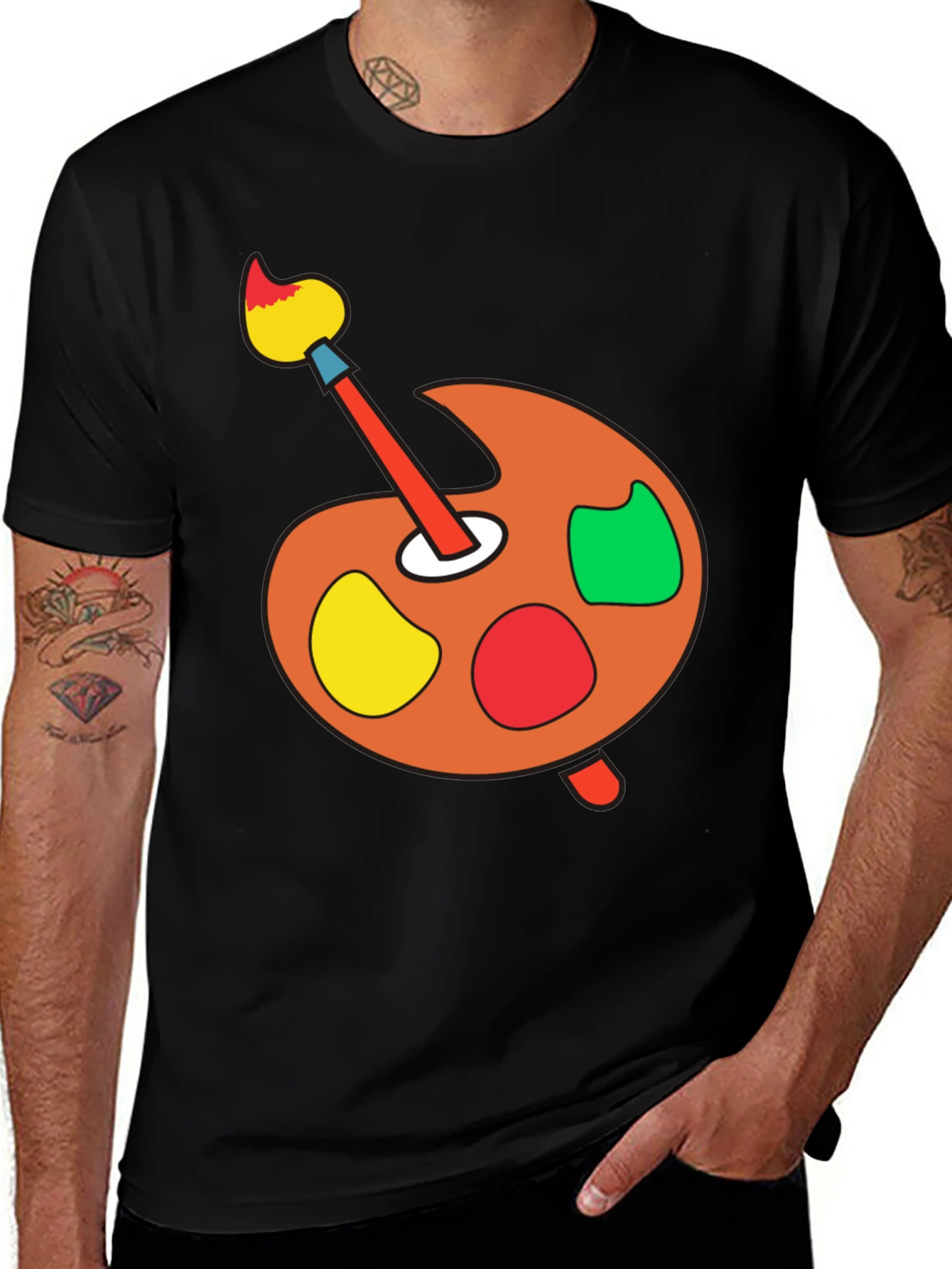 Variant 21 of Artistic Palette T-Shirt