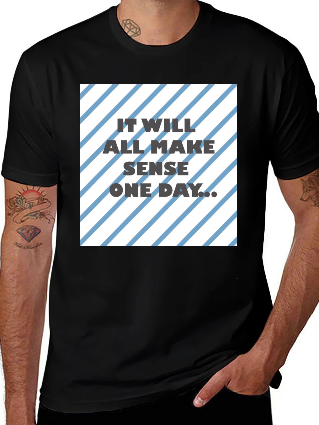 Variant 10 of Sense One Day Graphic Tee - Comfort Fit