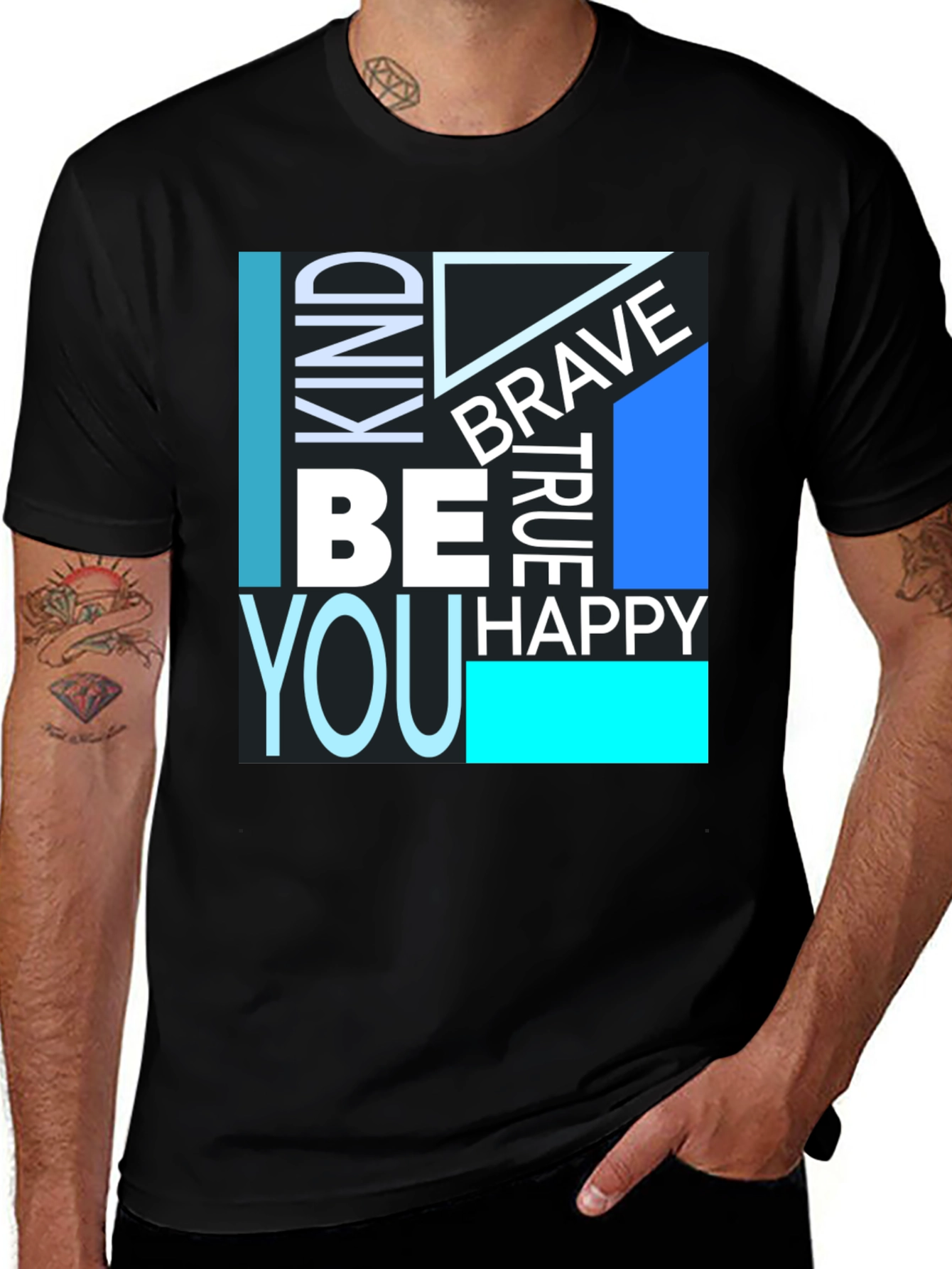 Variant 22 of Be Kind Be Brave T-Shirt
