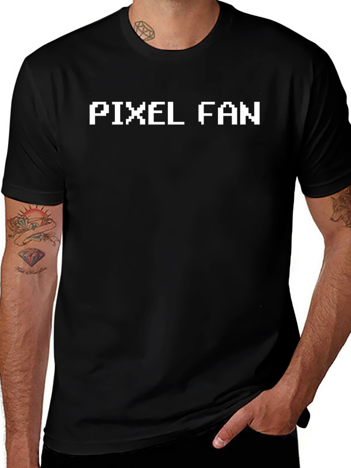 Pixel Fan T-Shirt - Retro Gaming Tee