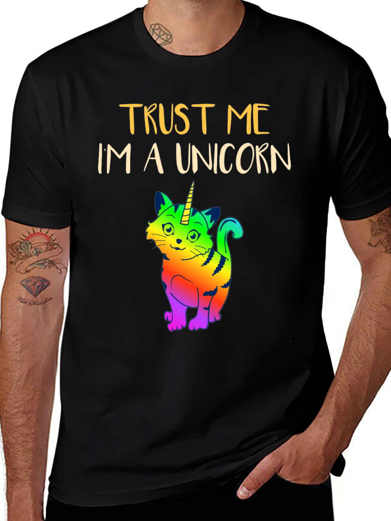 Variant 16 of Trust Me I'm a Unicorn Graphic T-Shirt