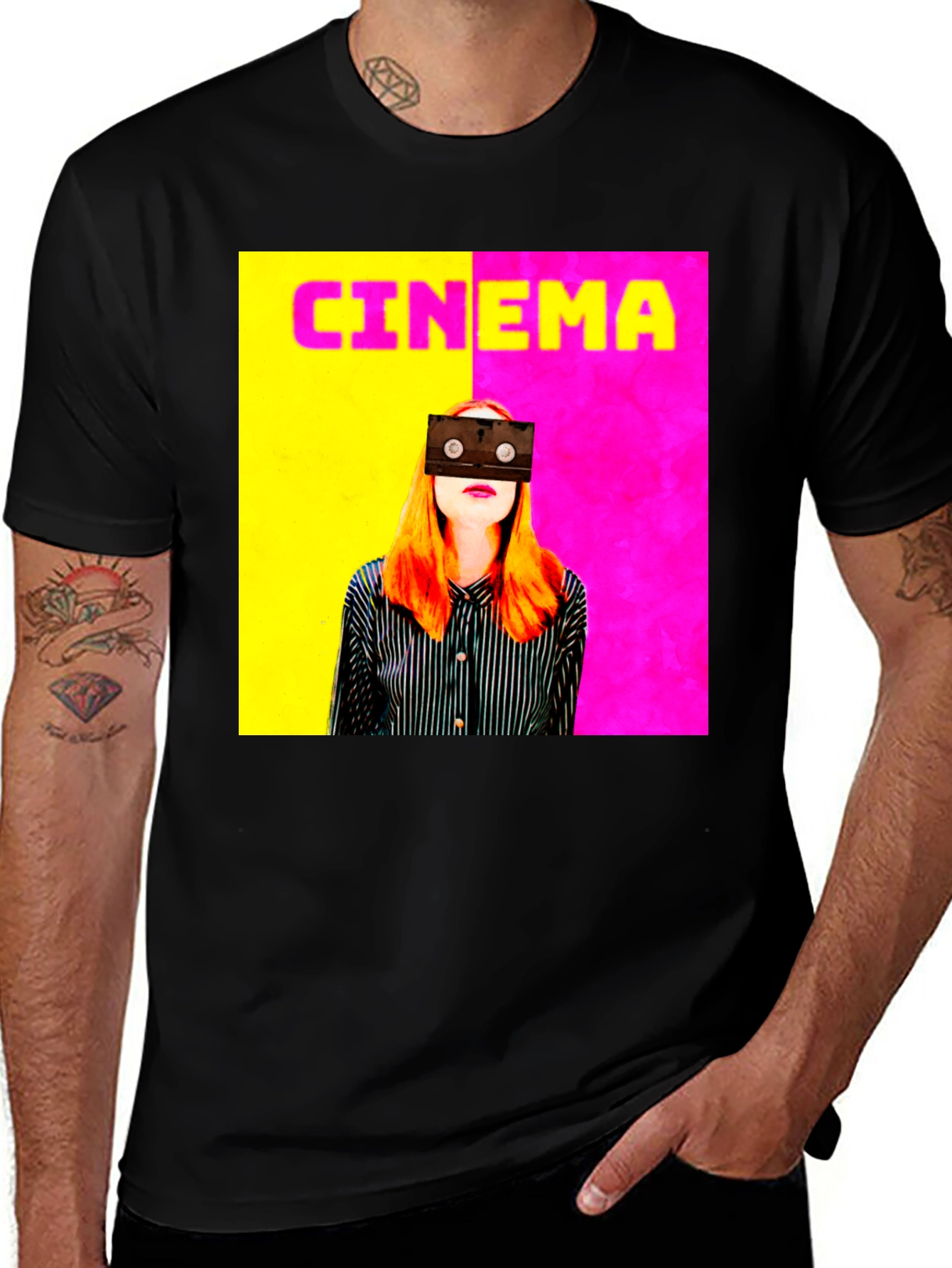Variant 18 of Cinema Graphic Tee - Retro Film T-Shirt