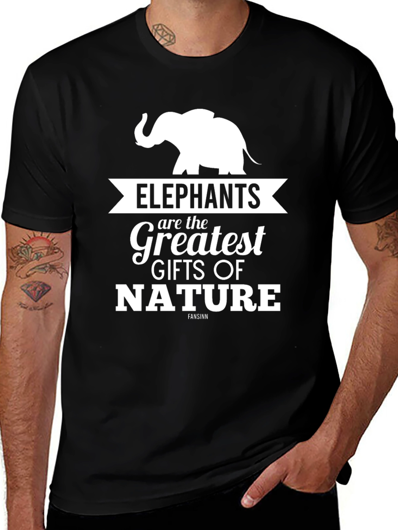 Variant 14 of Elephant Lover T-Shirt - Nature's Greatest Gifts