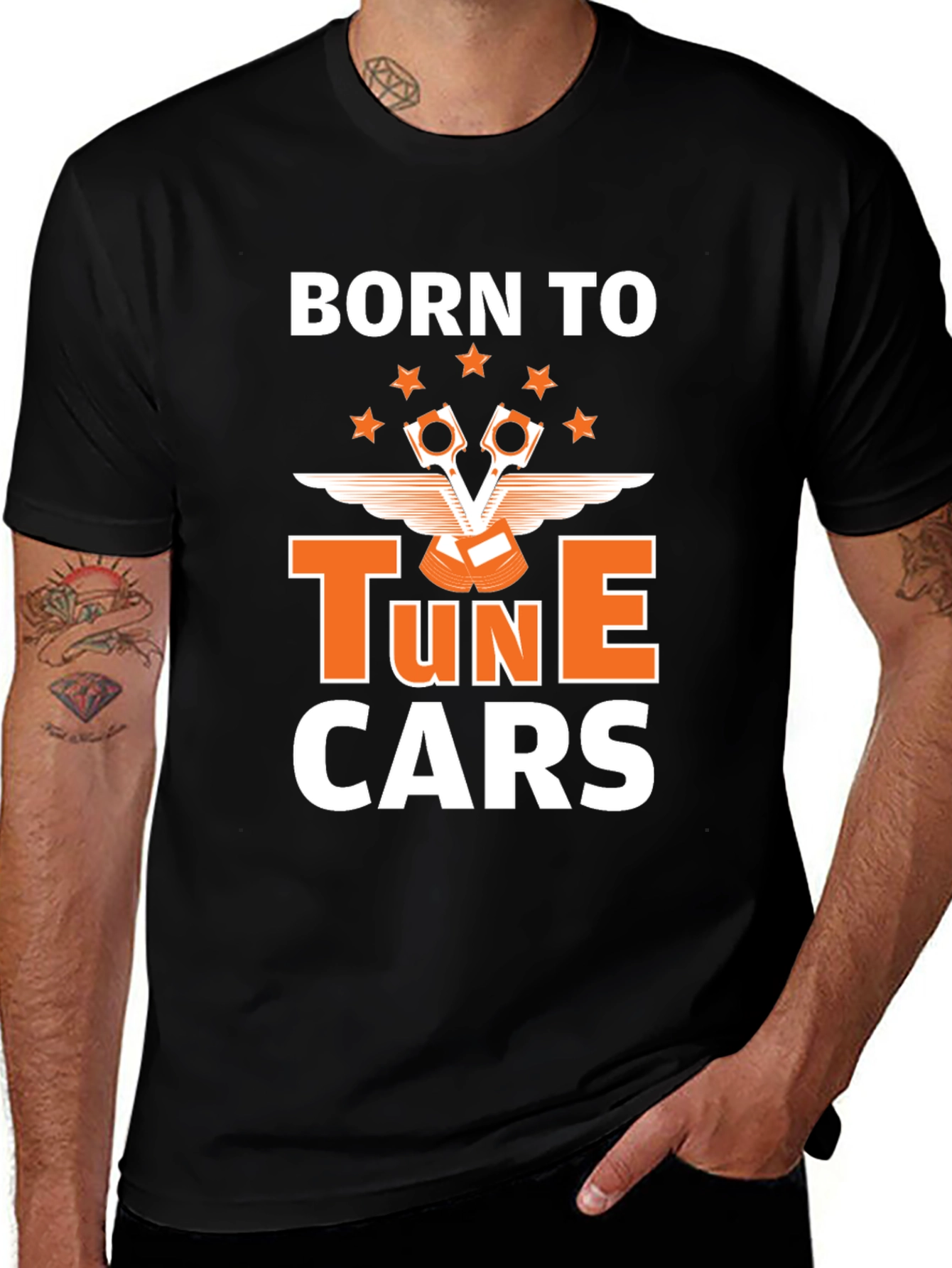 Born To Tune Cars Graphic Tee