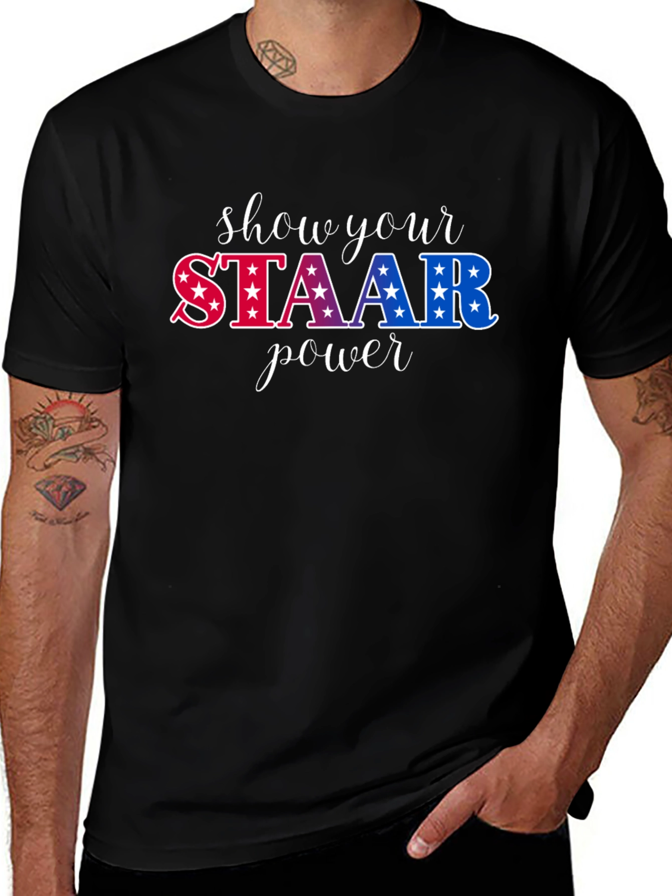 Variant 8 of Show Your STAAR Power Graphic Tee