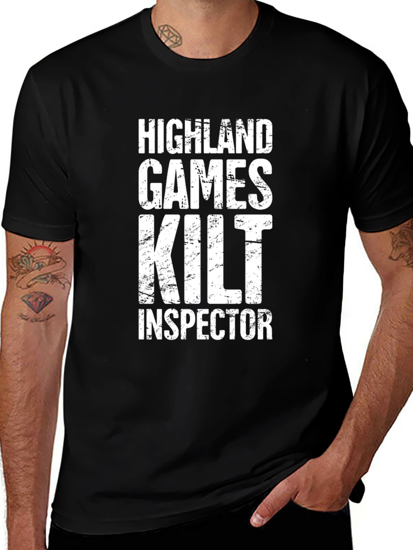 Highland Games Kilt Inspector T-Shirt