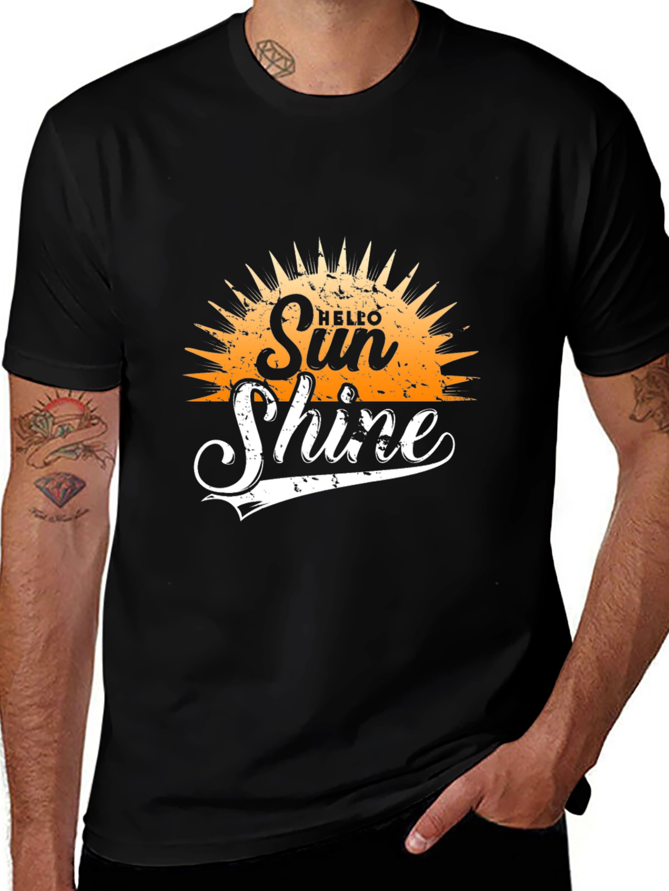 Variant 22 of Hello Sunshine Graphic Print Tee