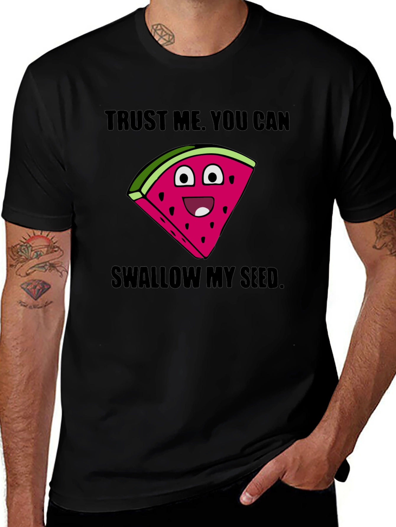 Variant 8 of Trust Me Watermelon Humor T-Shirt