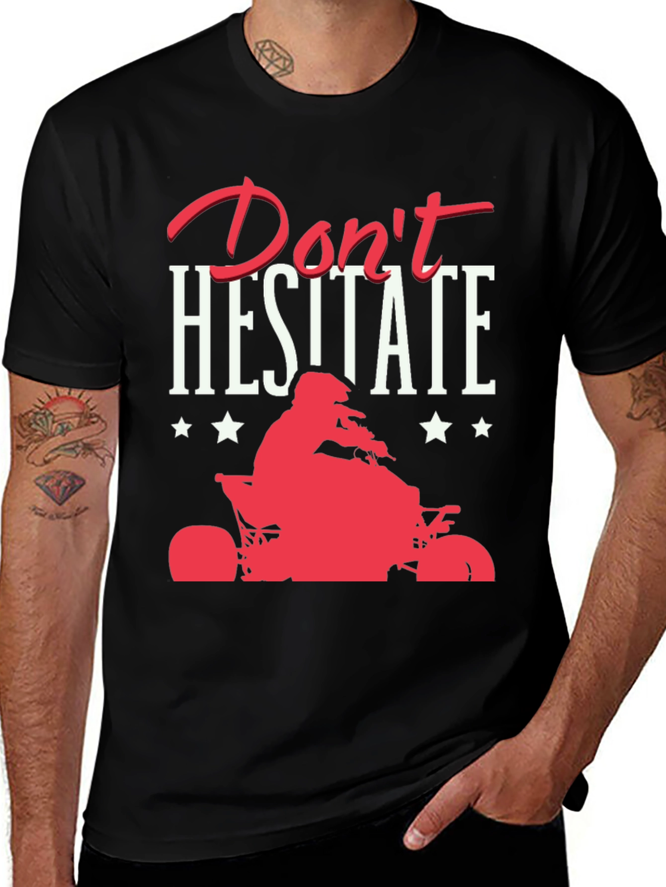Variant 4 of Don't Hesitate ATV T-Shirt