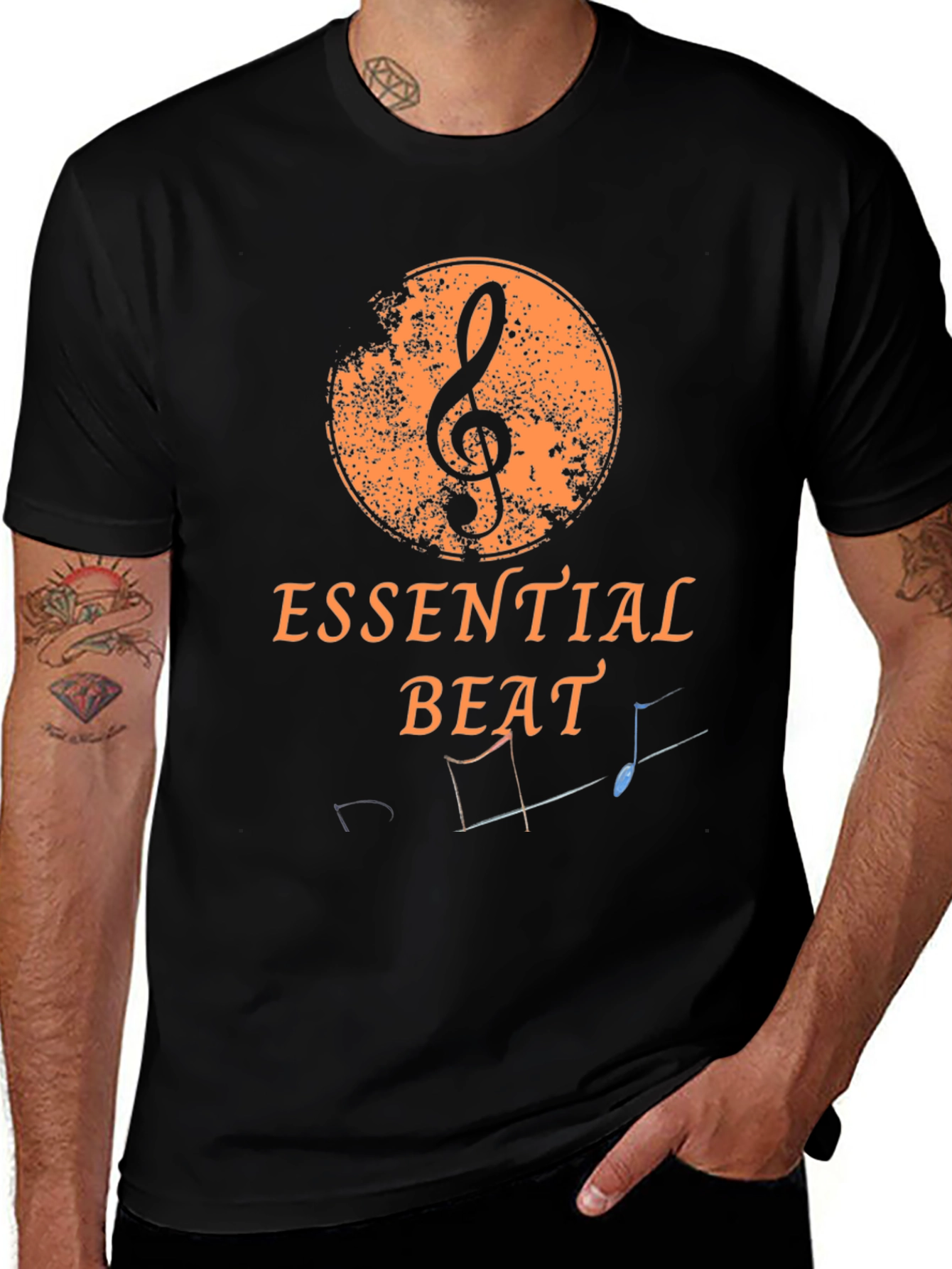 Variant 15 of Essential Beat T-Shirt - Music Lover Tee