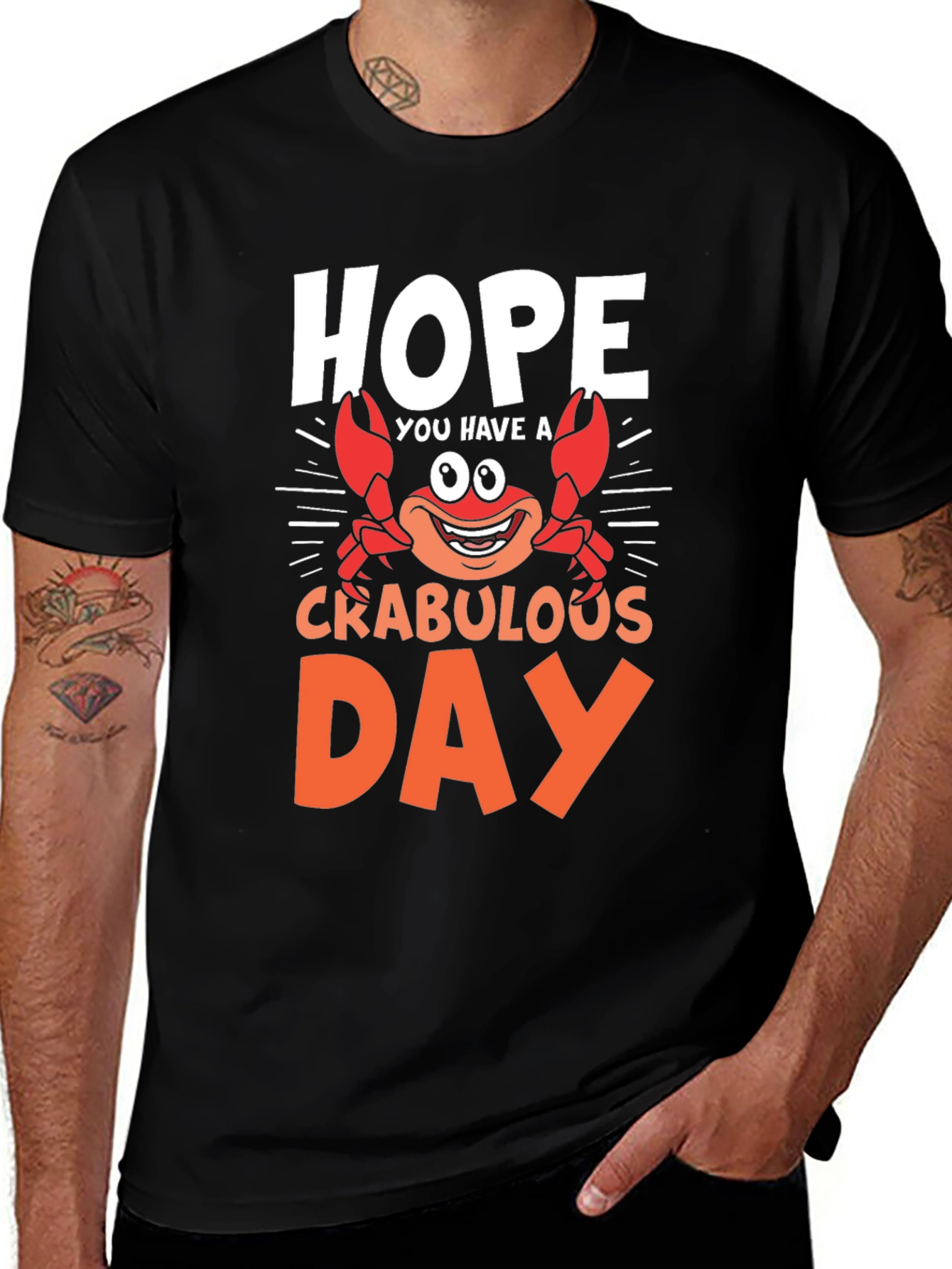 Variant 21 of Crabulous Day T-Shirt