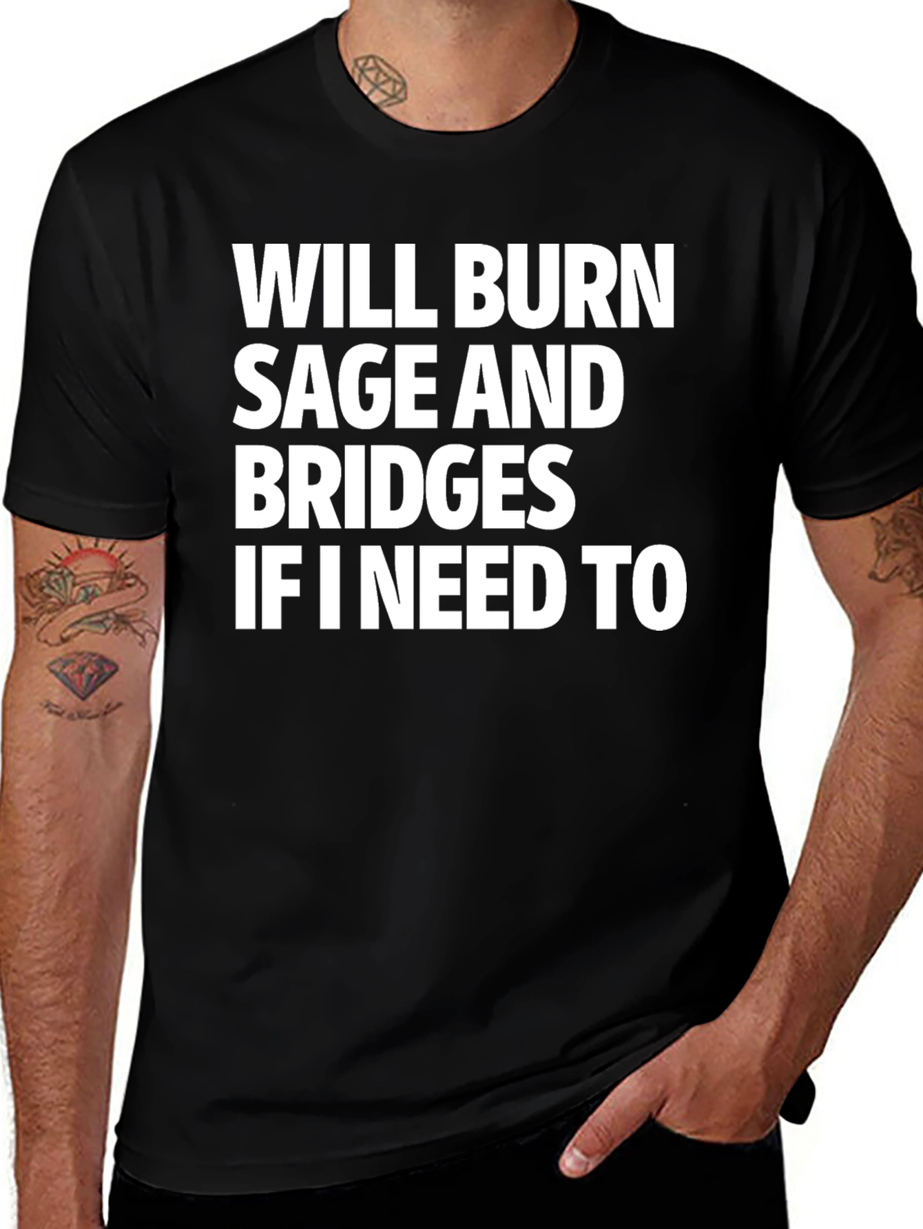 Variant 6 of Will Burn Sage and Bridges T-Shirt