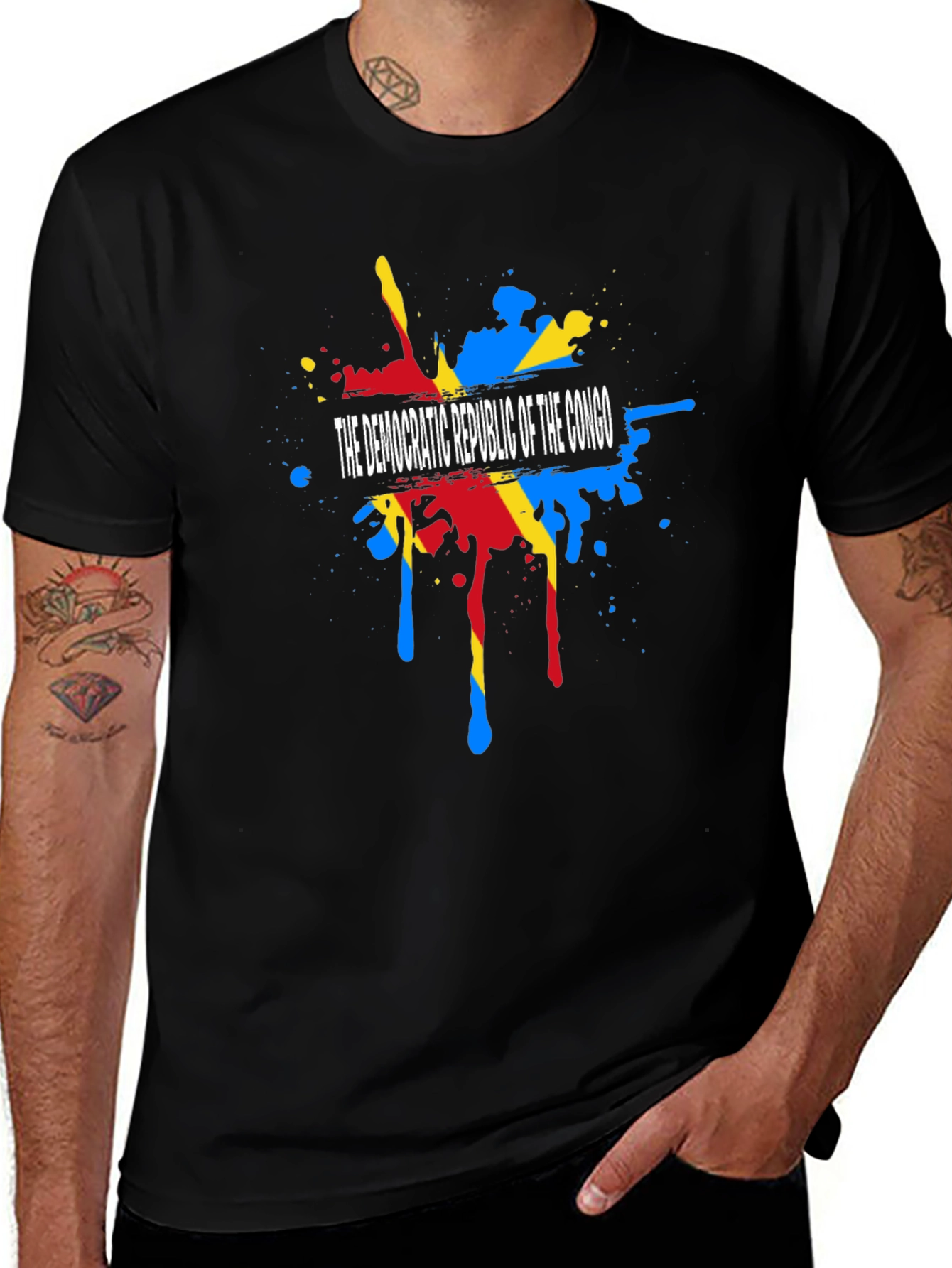 Democratic Republic of Congo Flag T-Shirt