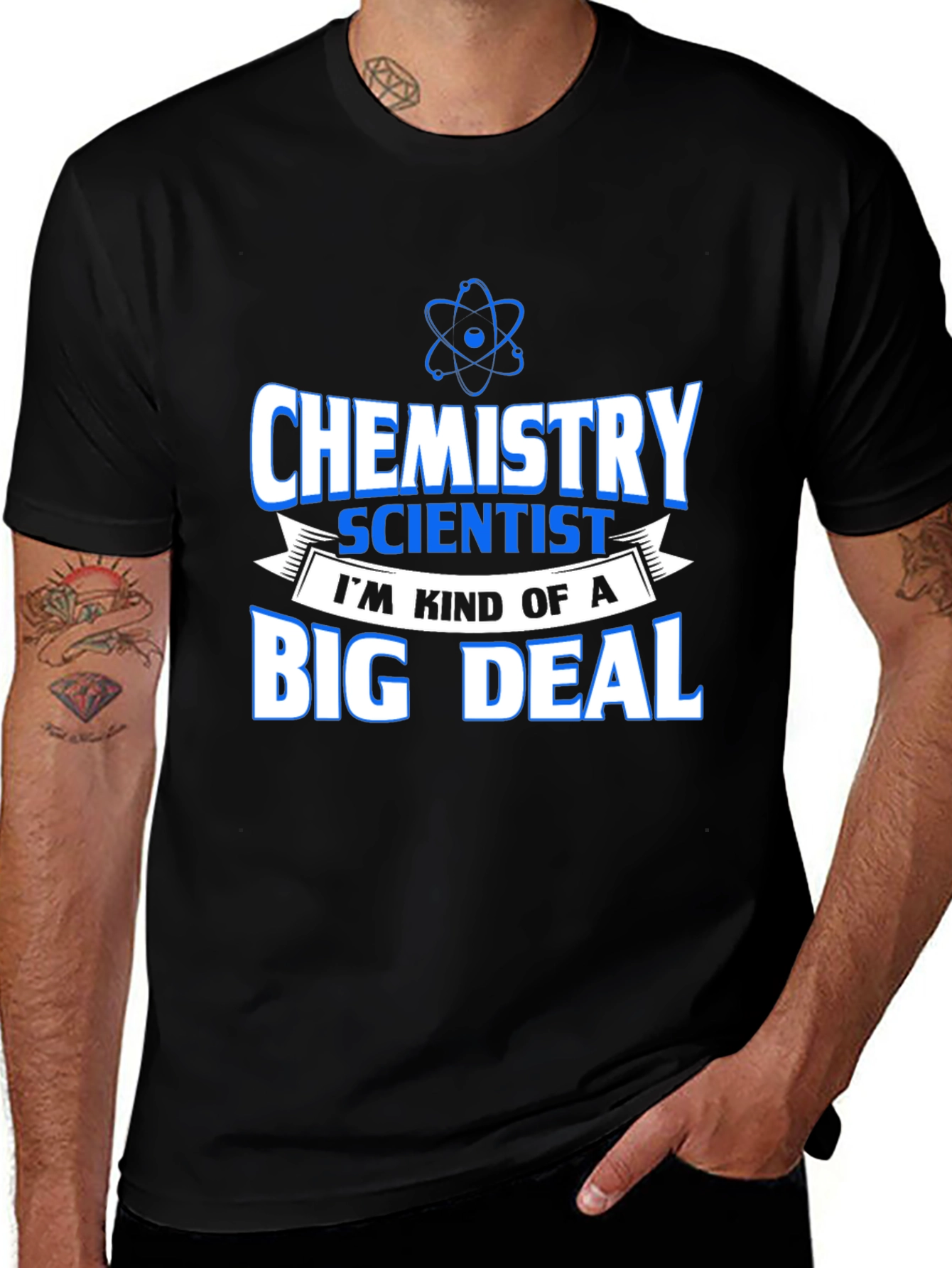 Chemistry Scientist Graphic T-Shirt - "Big Deal" Tee