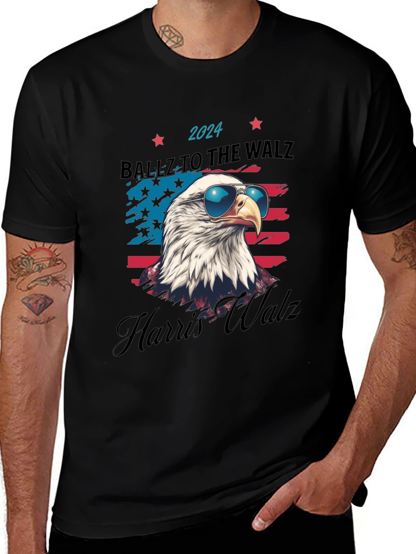 Ballz to the Walz 2024 T-Shirt