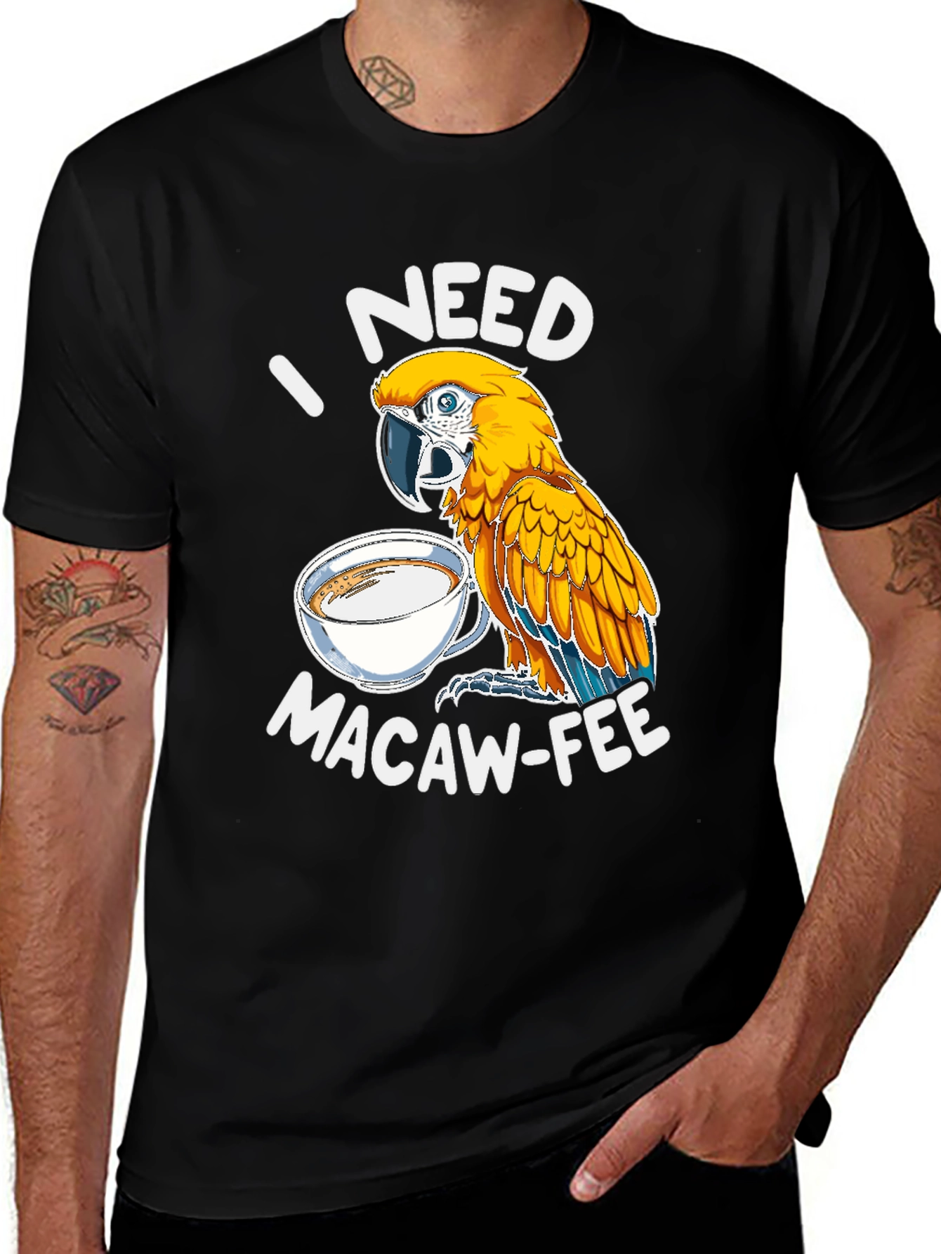Variant 3 of I Need Macaw-Fee T-Shirt