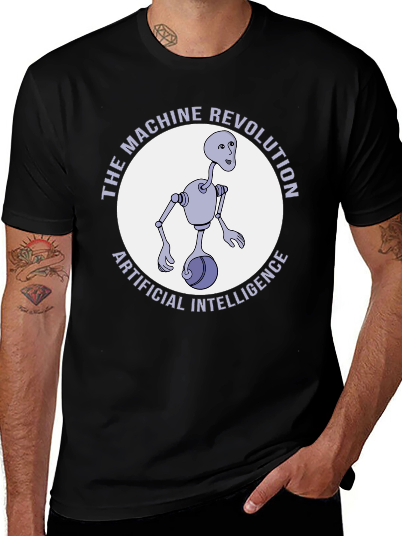 Variant 15 of The Machine Revolution T-Shirt