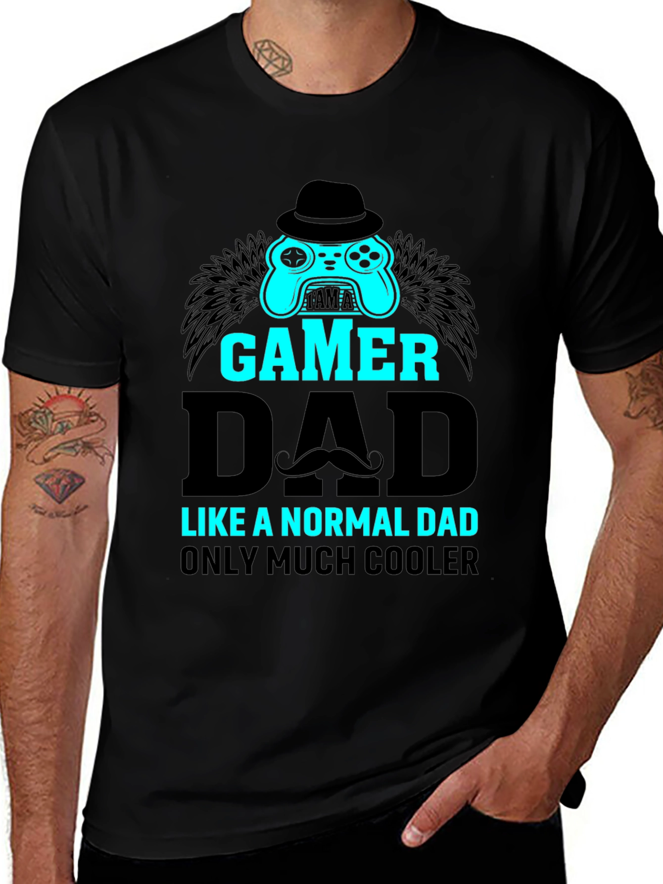Variant 19 of Gamer Dad T-Shirt - Cool Father's Day Gift