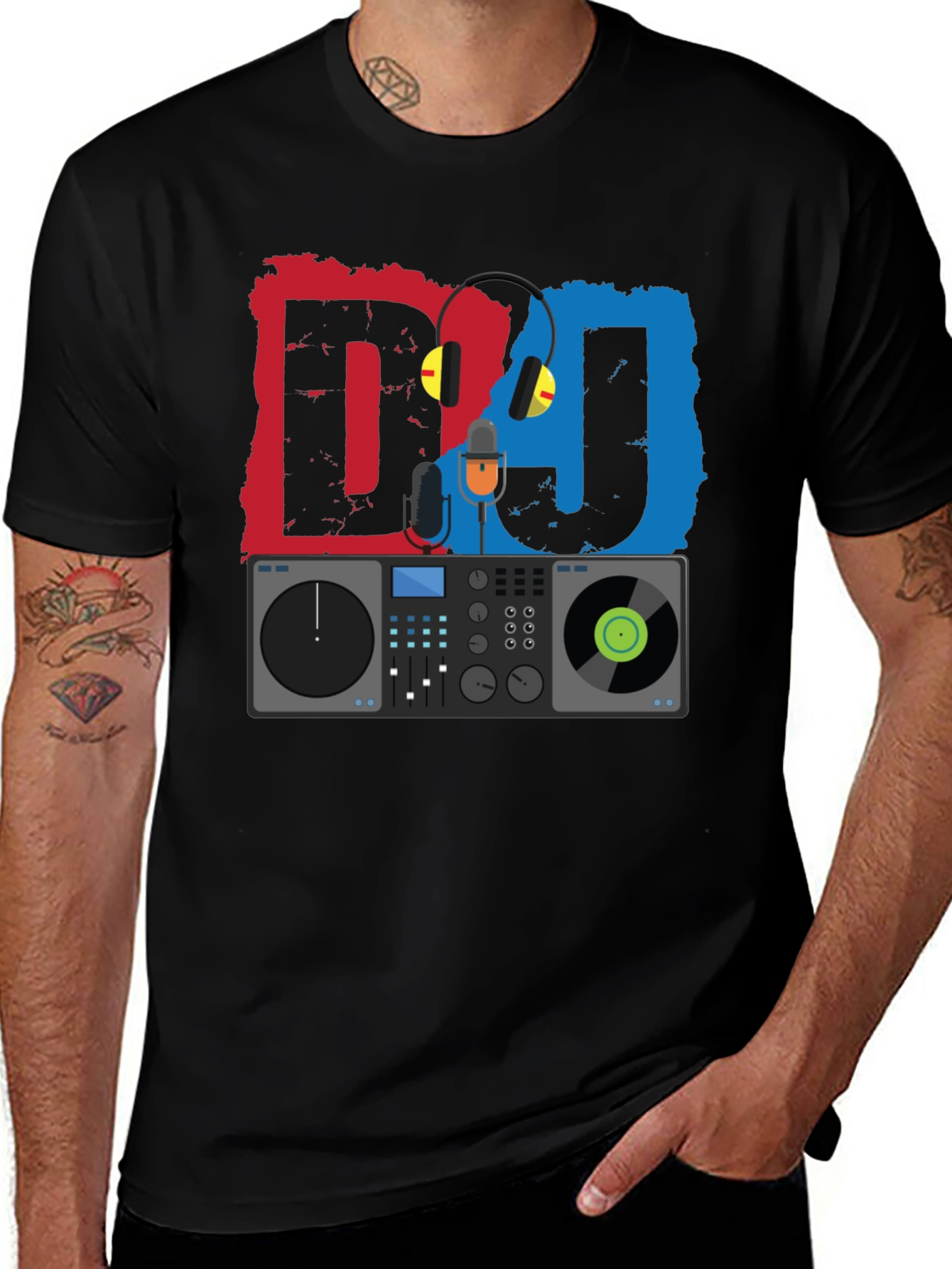 DJ T-Shirt - Music Mixer Graphic Tee