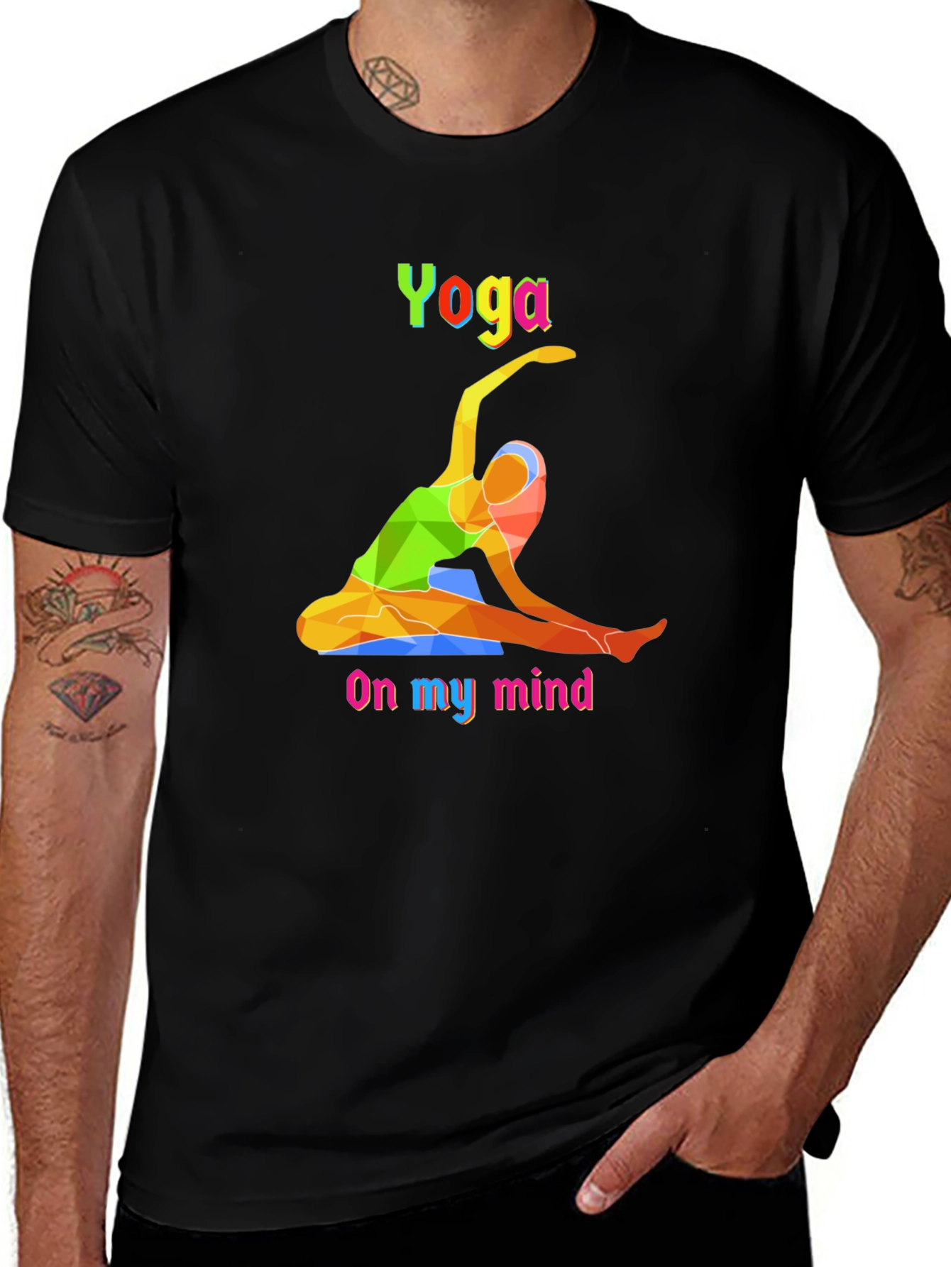 Variant 14 of Yoga On My Mind T-Shirt