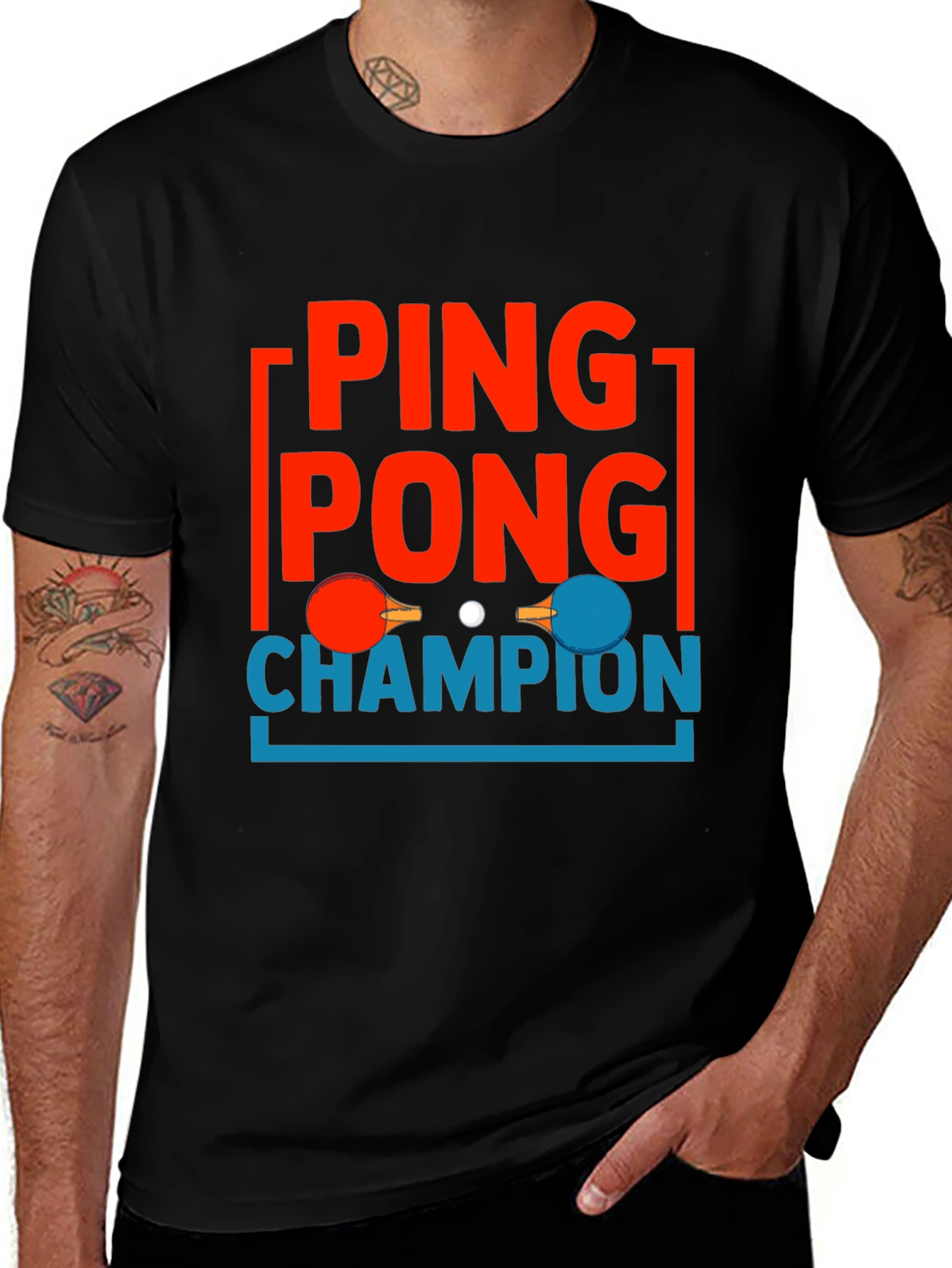 Ping Pong Champion Graphic Tee