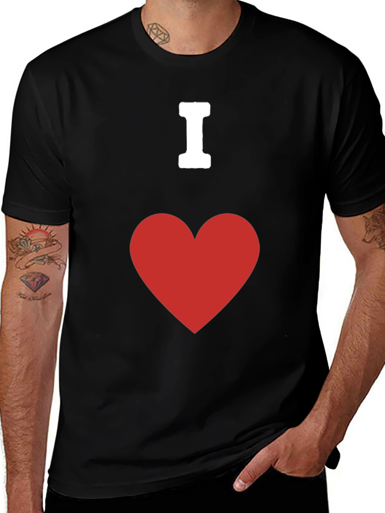 Variant 29 of I Heart Graphic Tee -  Trendy Casual Wear