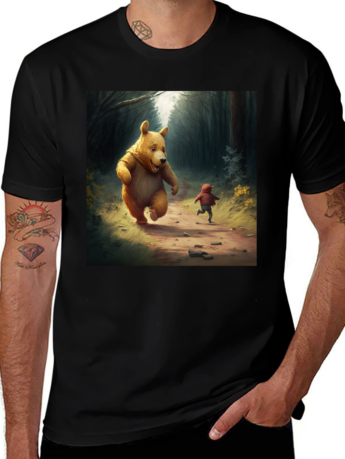 Variant 19 of Winnie the Pooh Graphic Tee