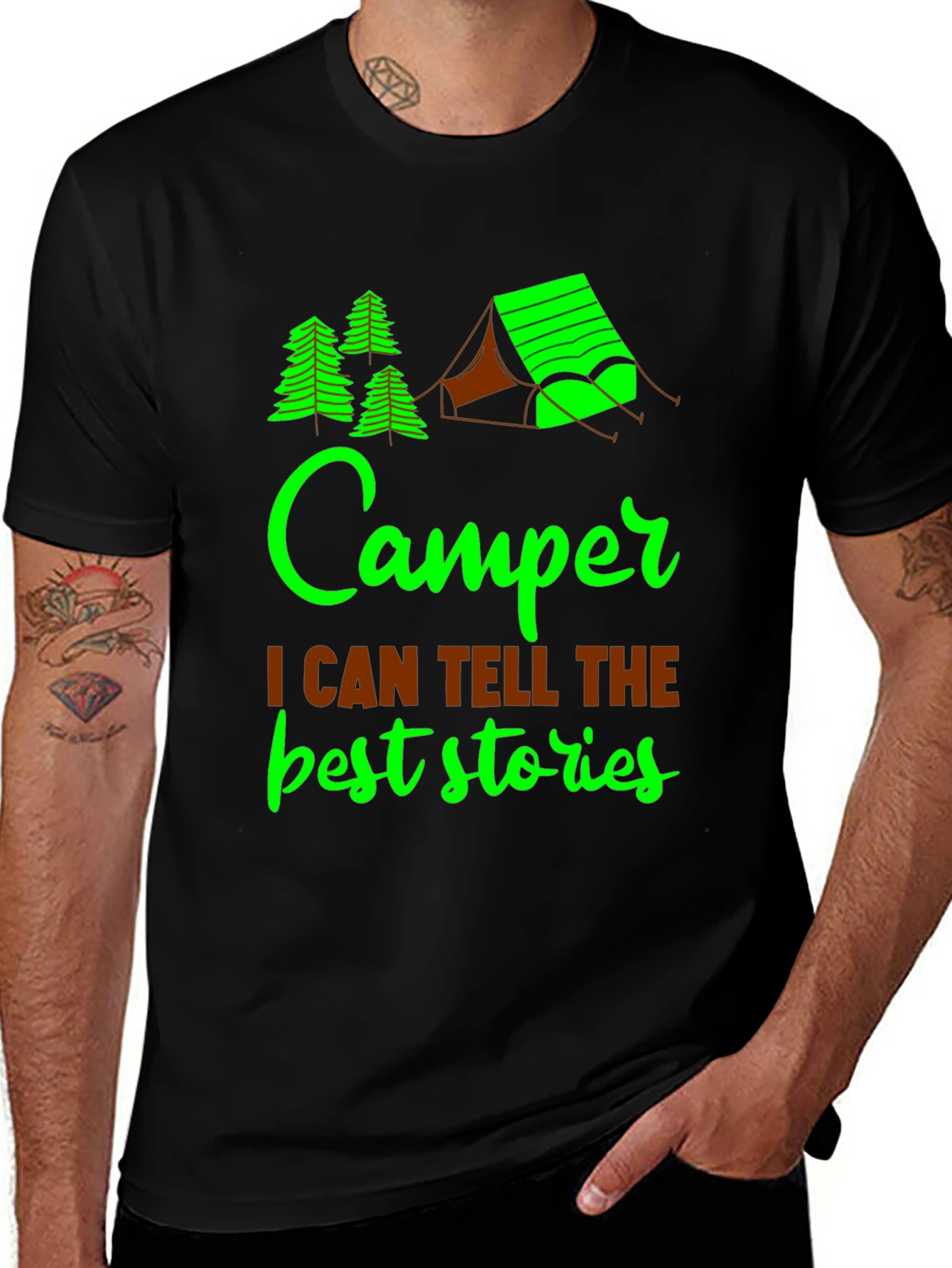 Camper Best Stories Graphic T-Shirt