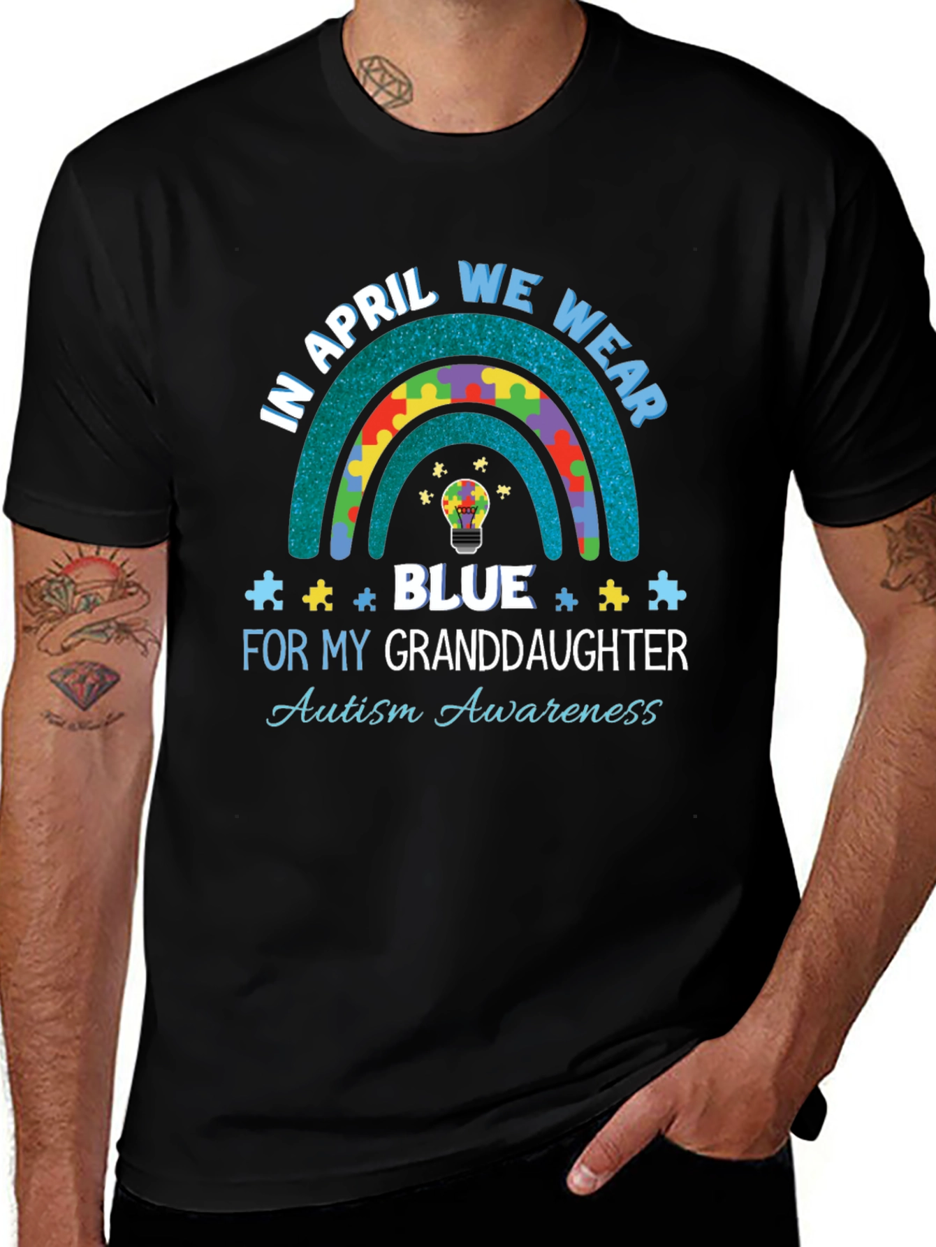 Autism Awareness Granddaughter T-Shirt