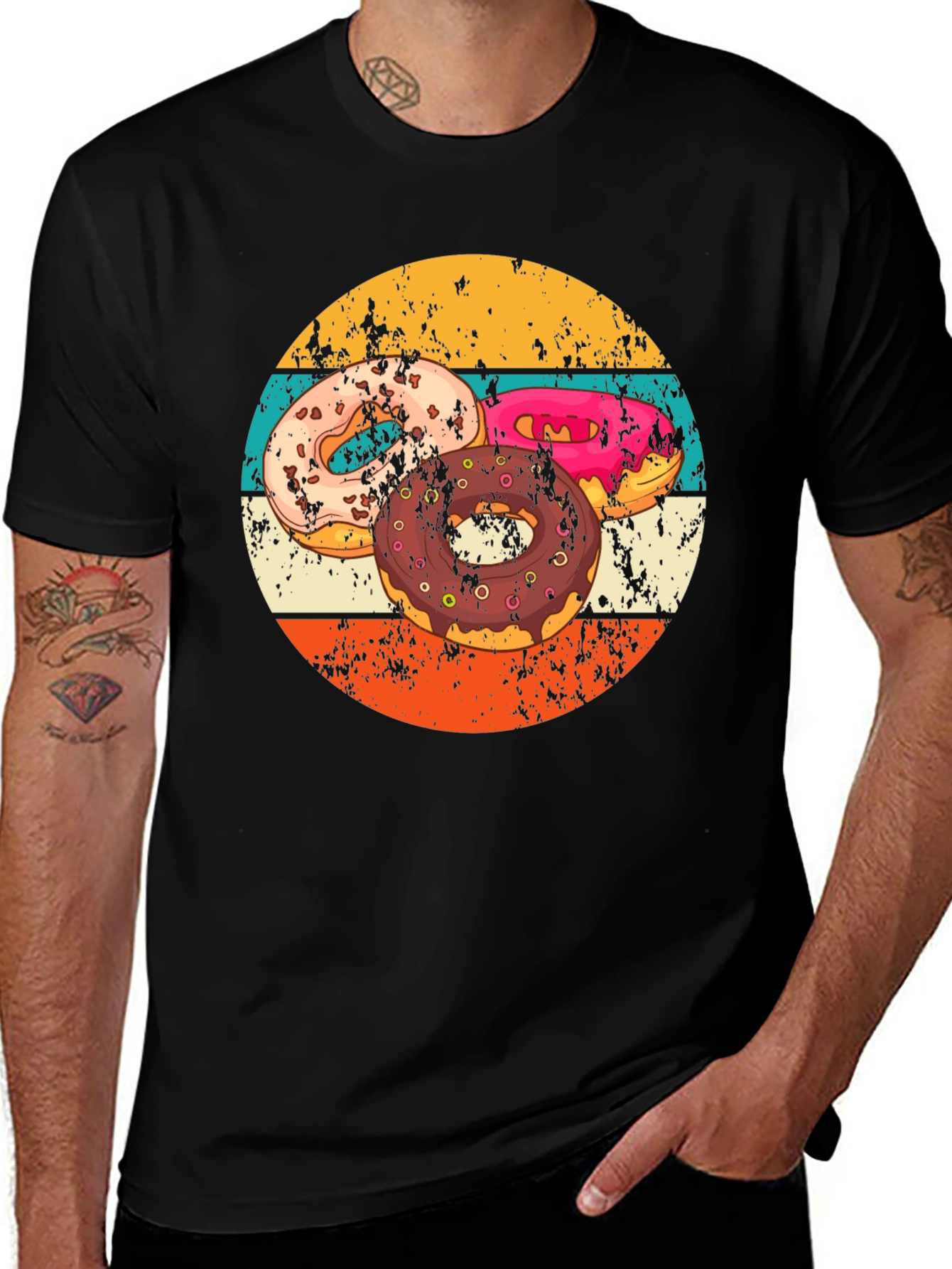 Variant 13 of Retro Donut T-Shirt
