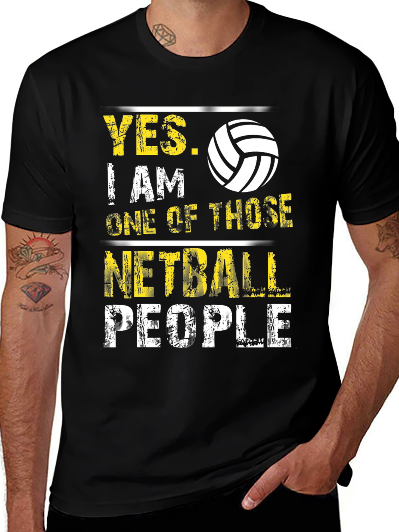 Variant 16 of Netball People T-Shirt - Funny Sports Tee