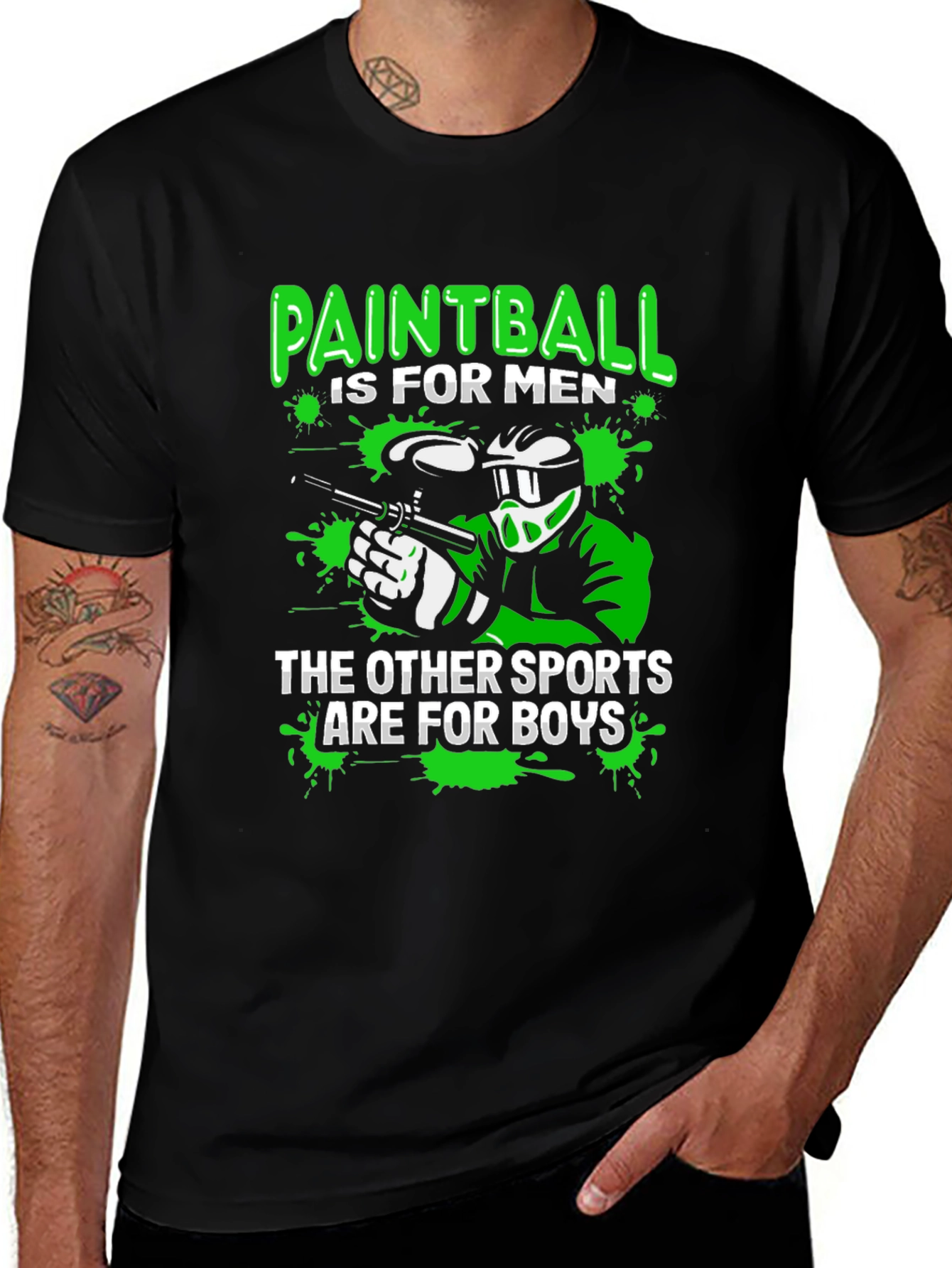 Variant 28 of Paintball is for Men T-Shirt
