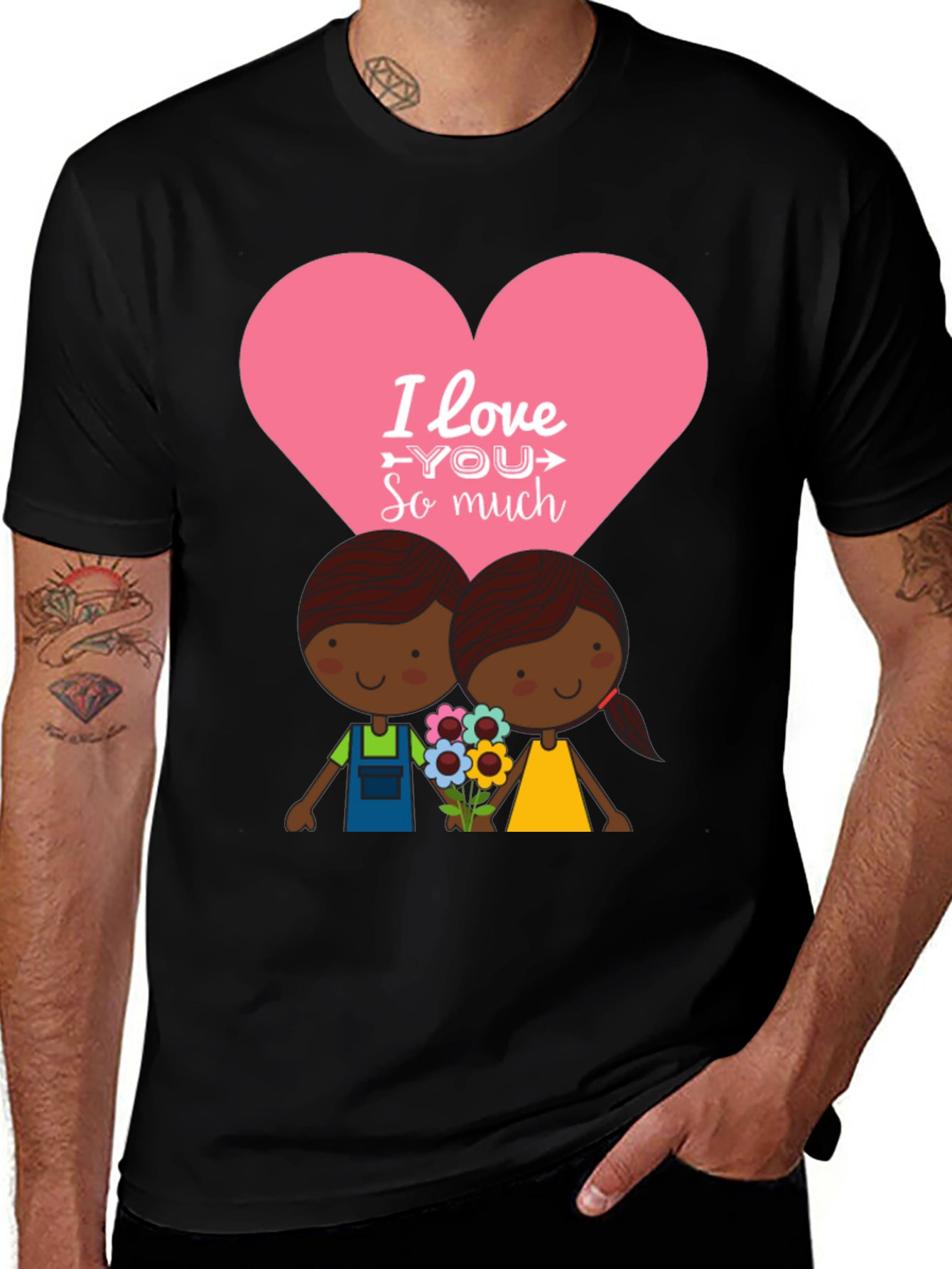 Variant 10 of I Love You So Much Graphic T-Shirt
