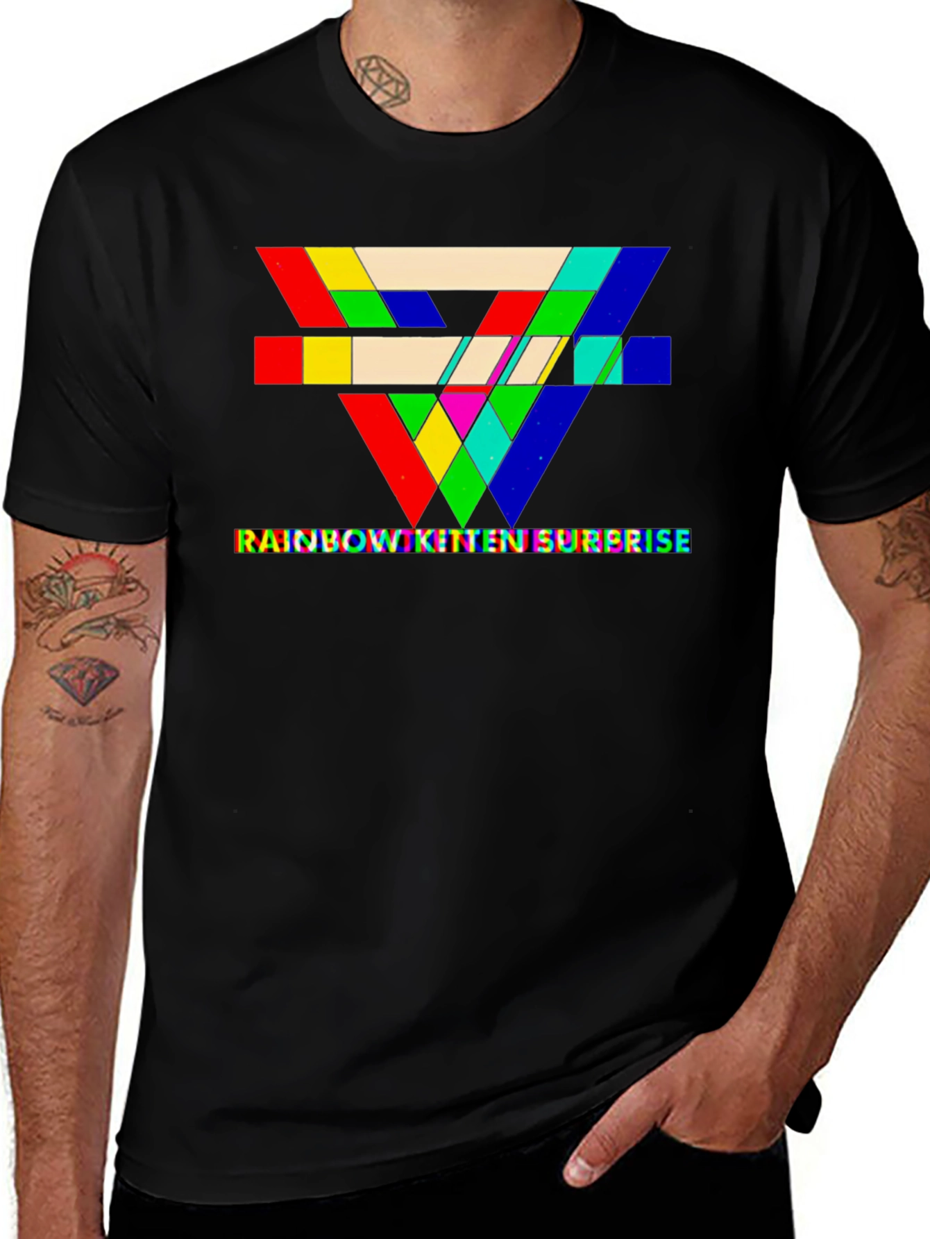 Variant 17 of Rainbow Kitten Surprise Graphic T-Shirt