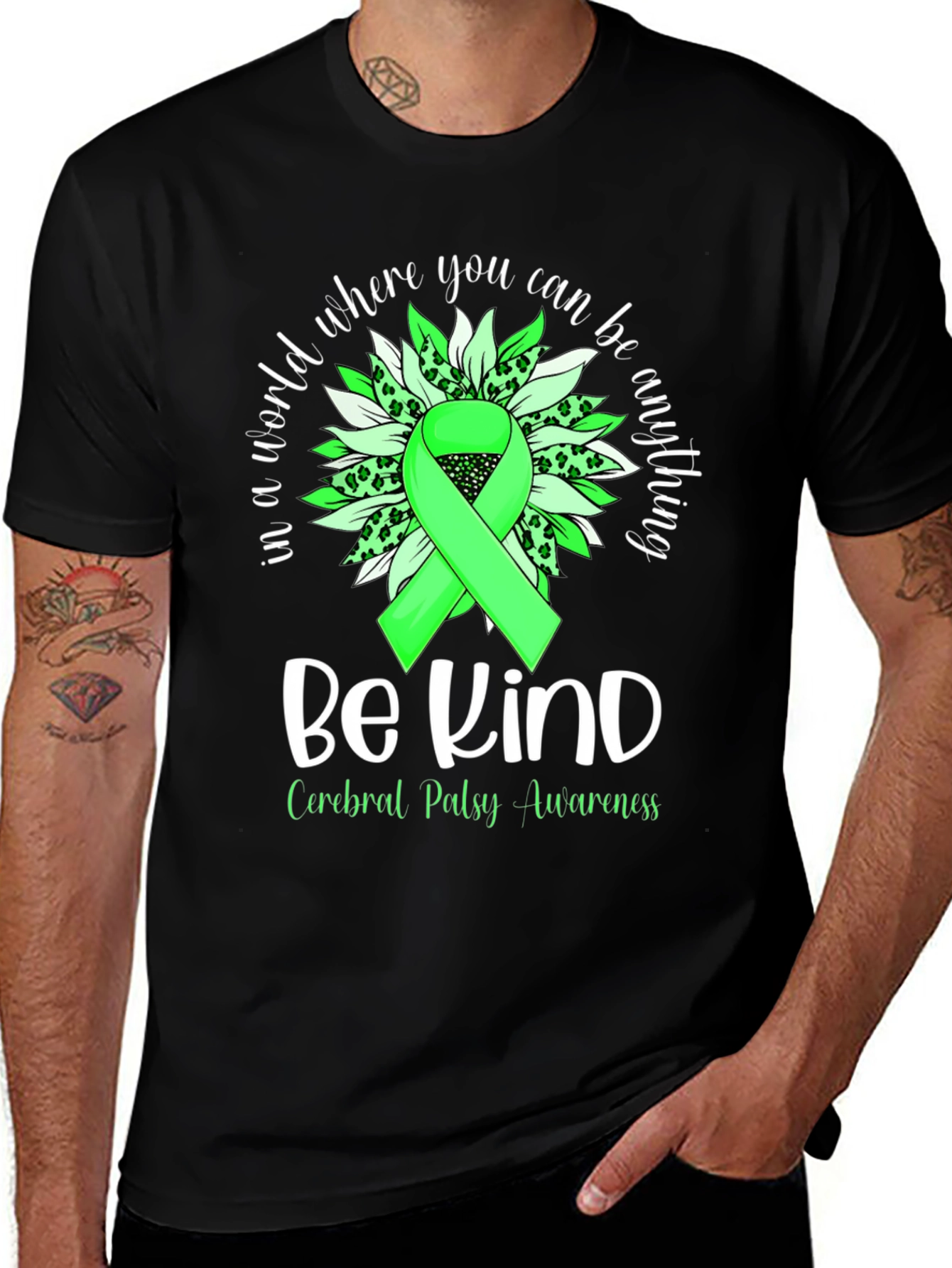 Be Kind Cerebral Palsy Awareness T-Shirt