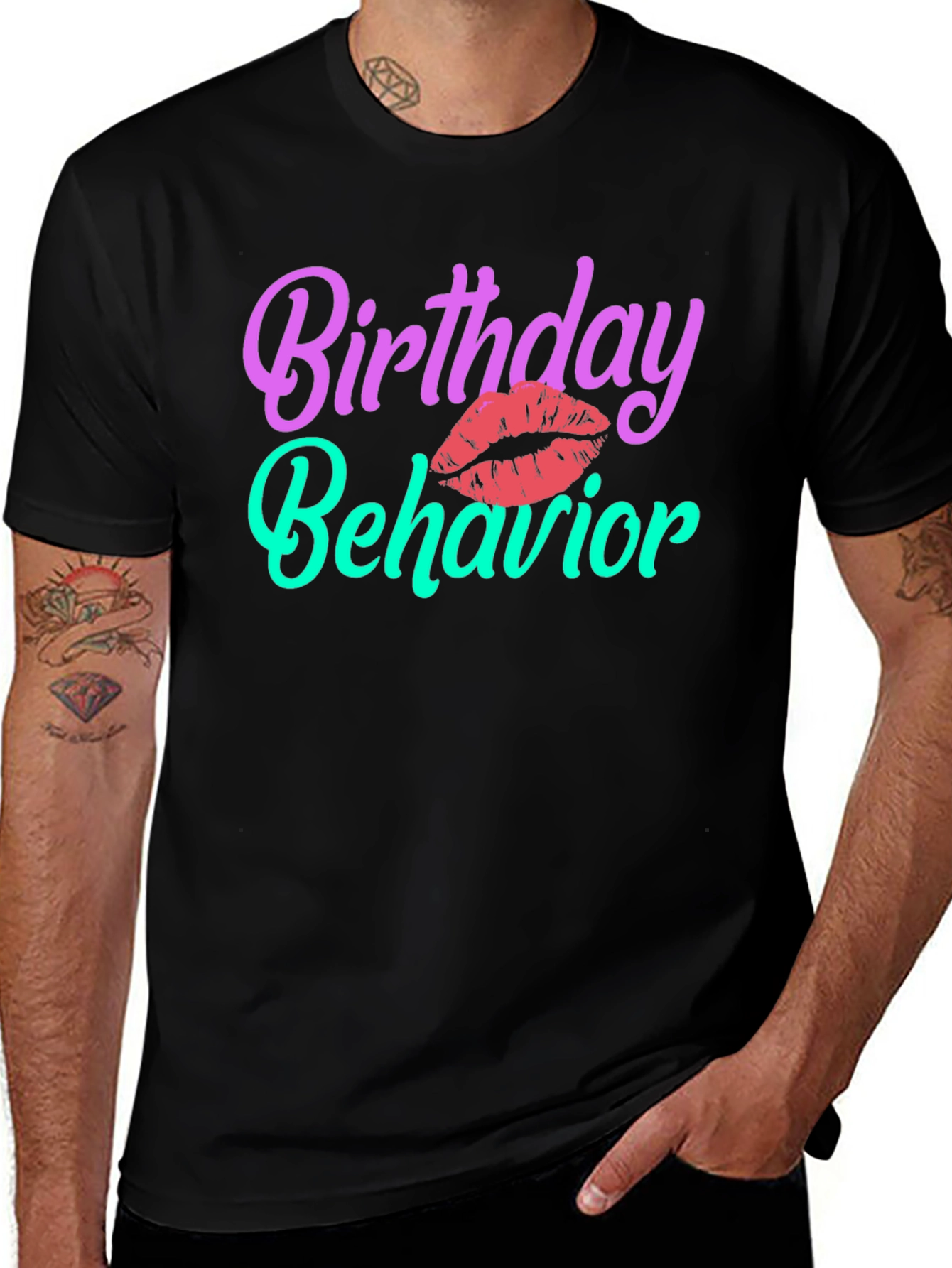 Birthday Behavior Graphic T-Shirt