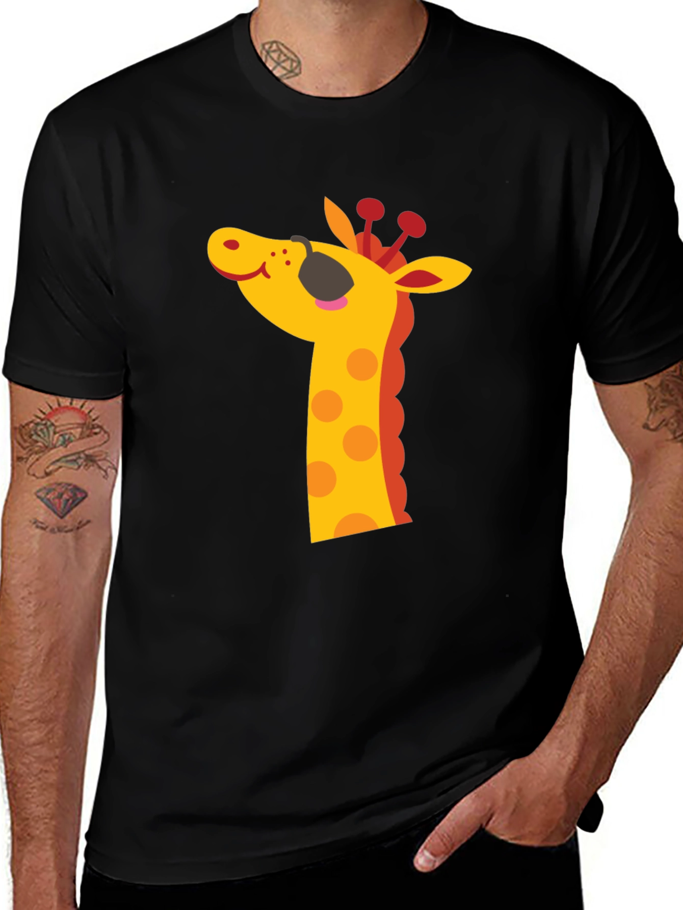 Variant 25 of Black Giraffe T-Shirt
