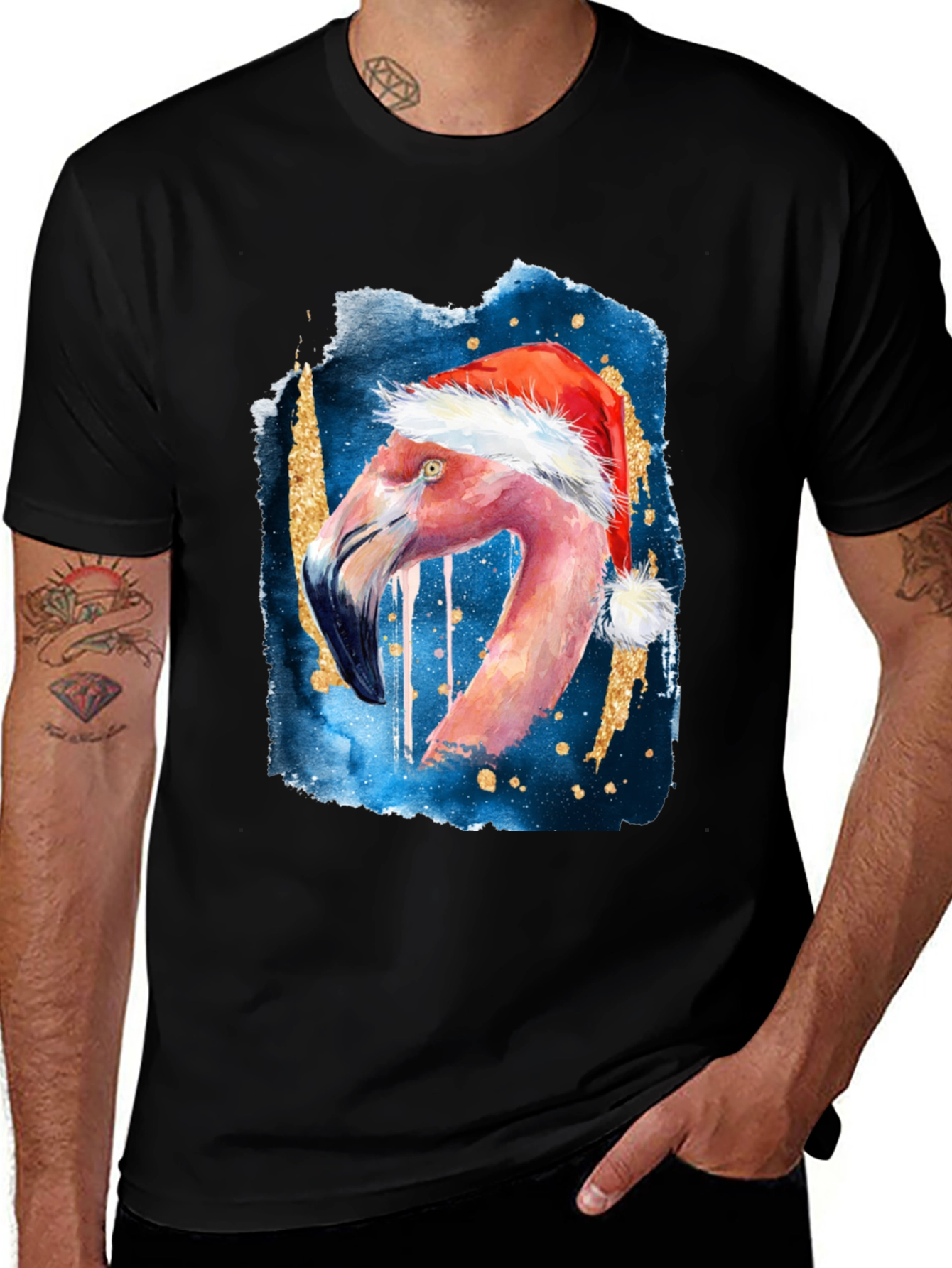 Variant 11 of Festive Flamingo T-Shirt