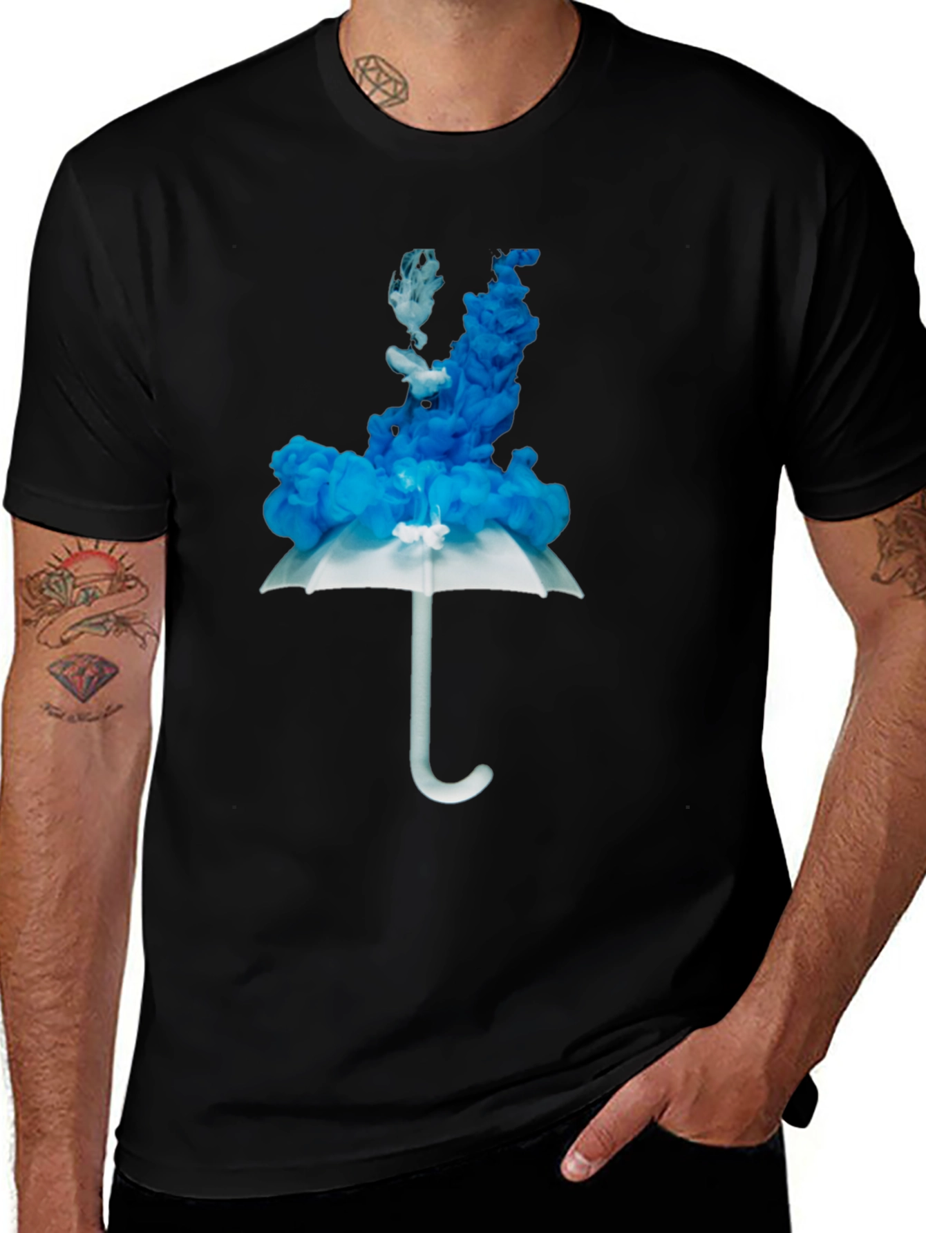 Variant 21 of Ink Umbrella Graphic T-Shirt