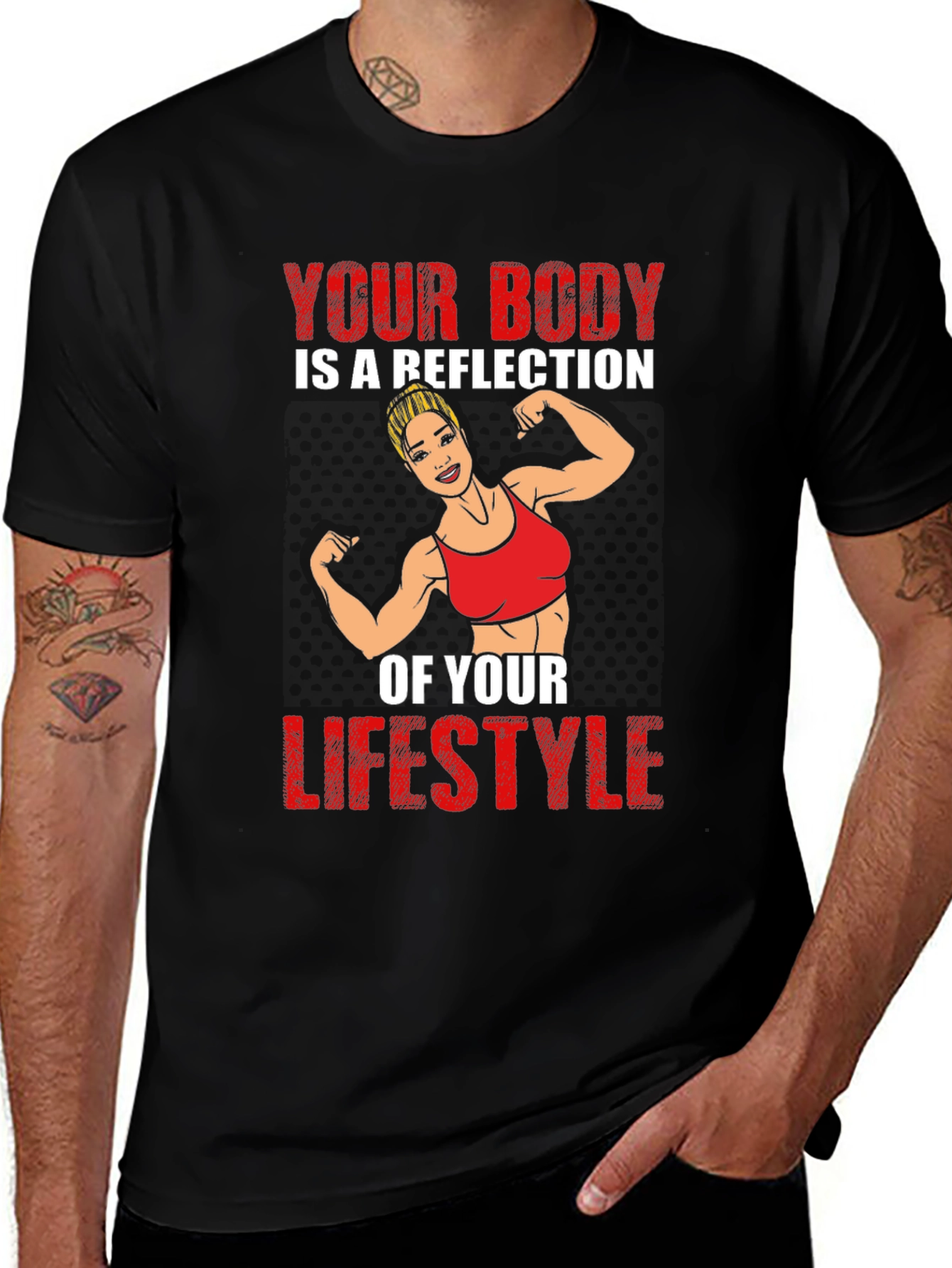 Variant 13 of Your Body is a Reflection T-Shirt